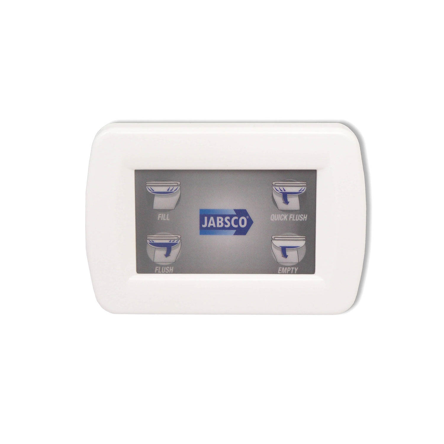 Jabsco Deluxe Flush 14" vinklet.