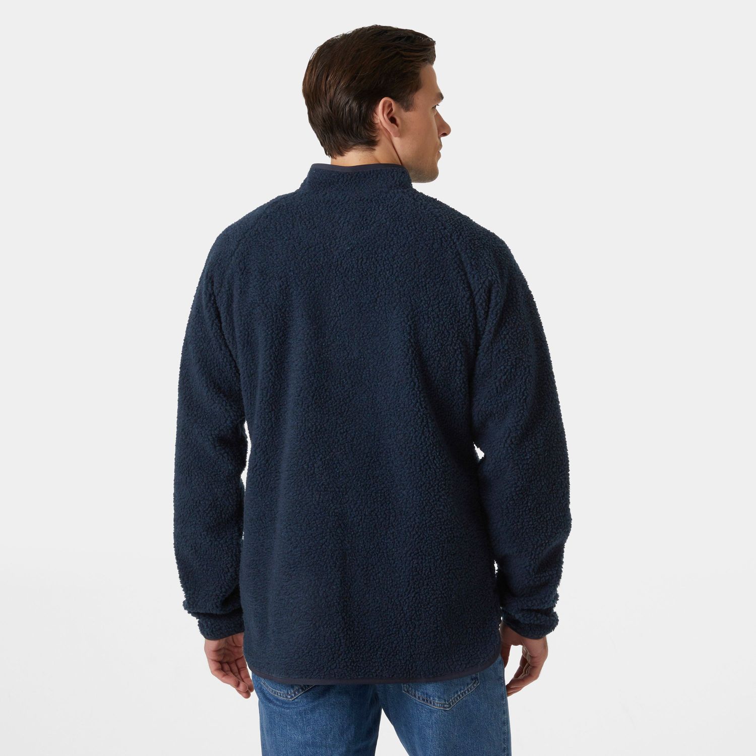  Fleecejakke Box Pile 2.0 Navy Herre