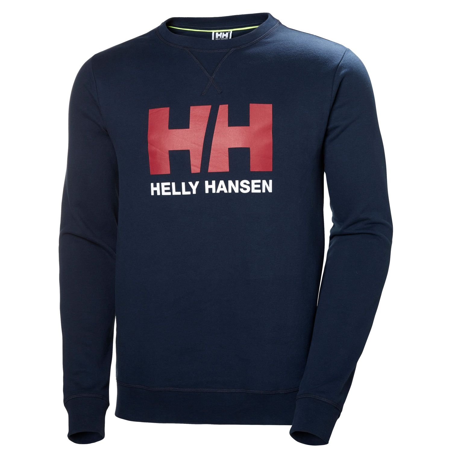 Helly Hansen Sweatshirt Logo Crew Blå