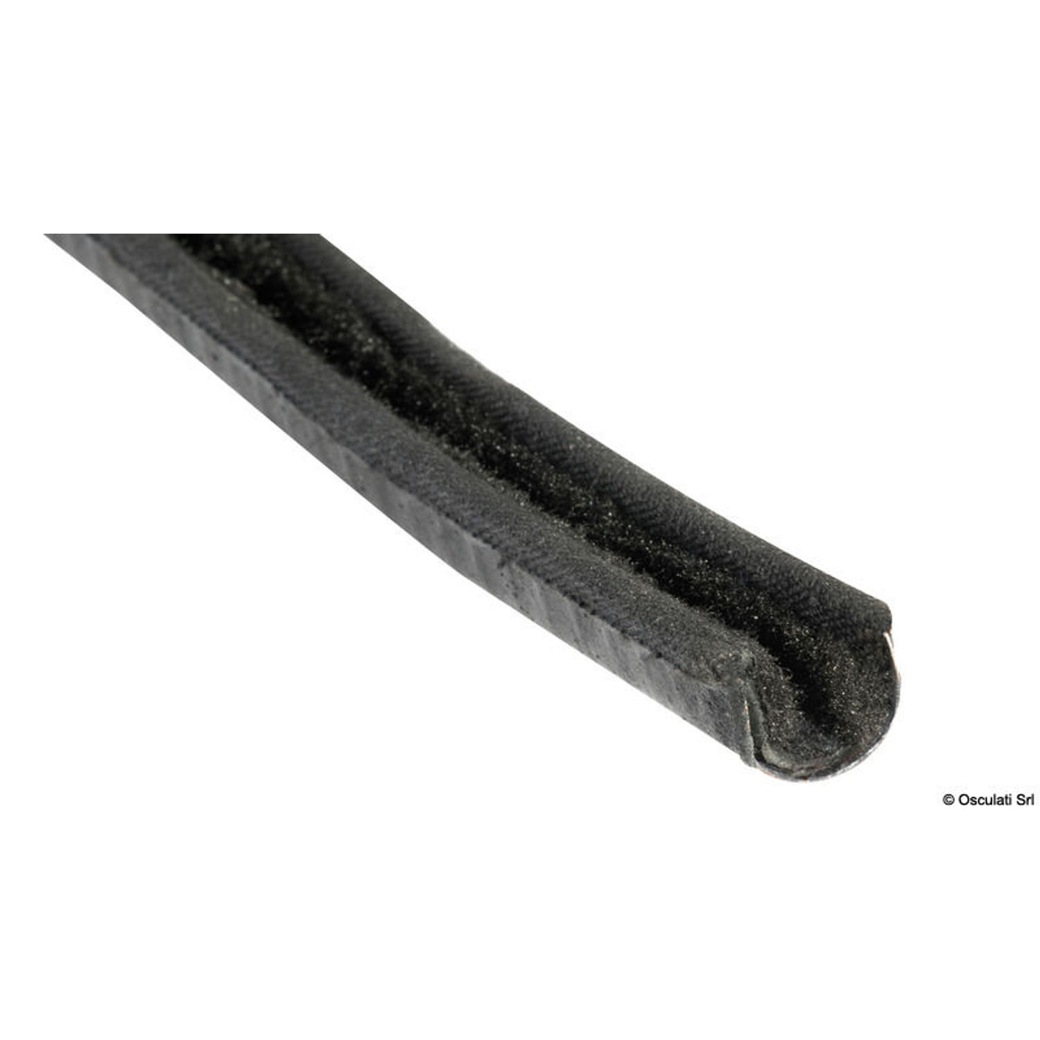 Enkelspårig glasprofil för skjutpaneler 4/6 mm