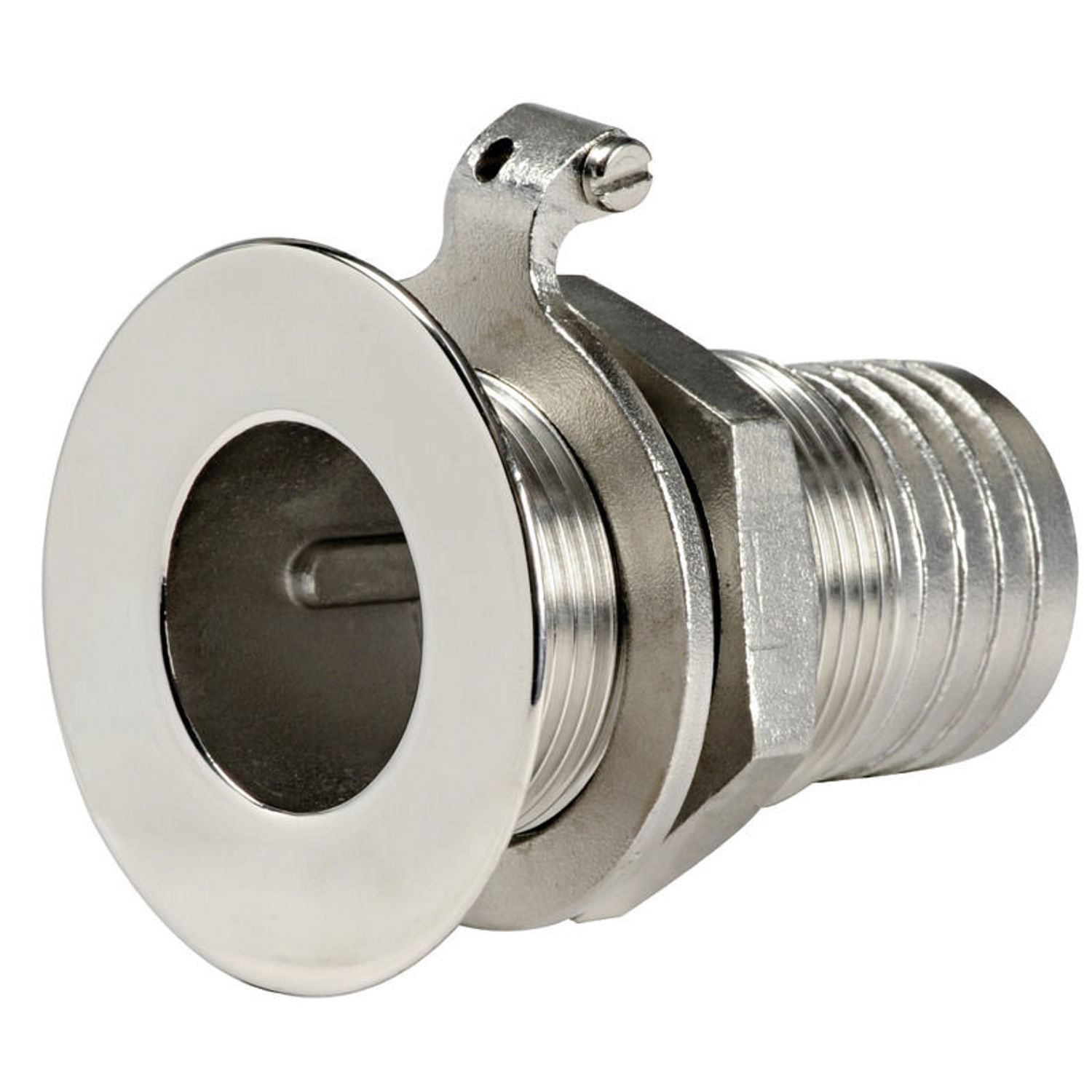 Innfelt skroggjennomføring AISI 316 1"1/2 x 44 mm