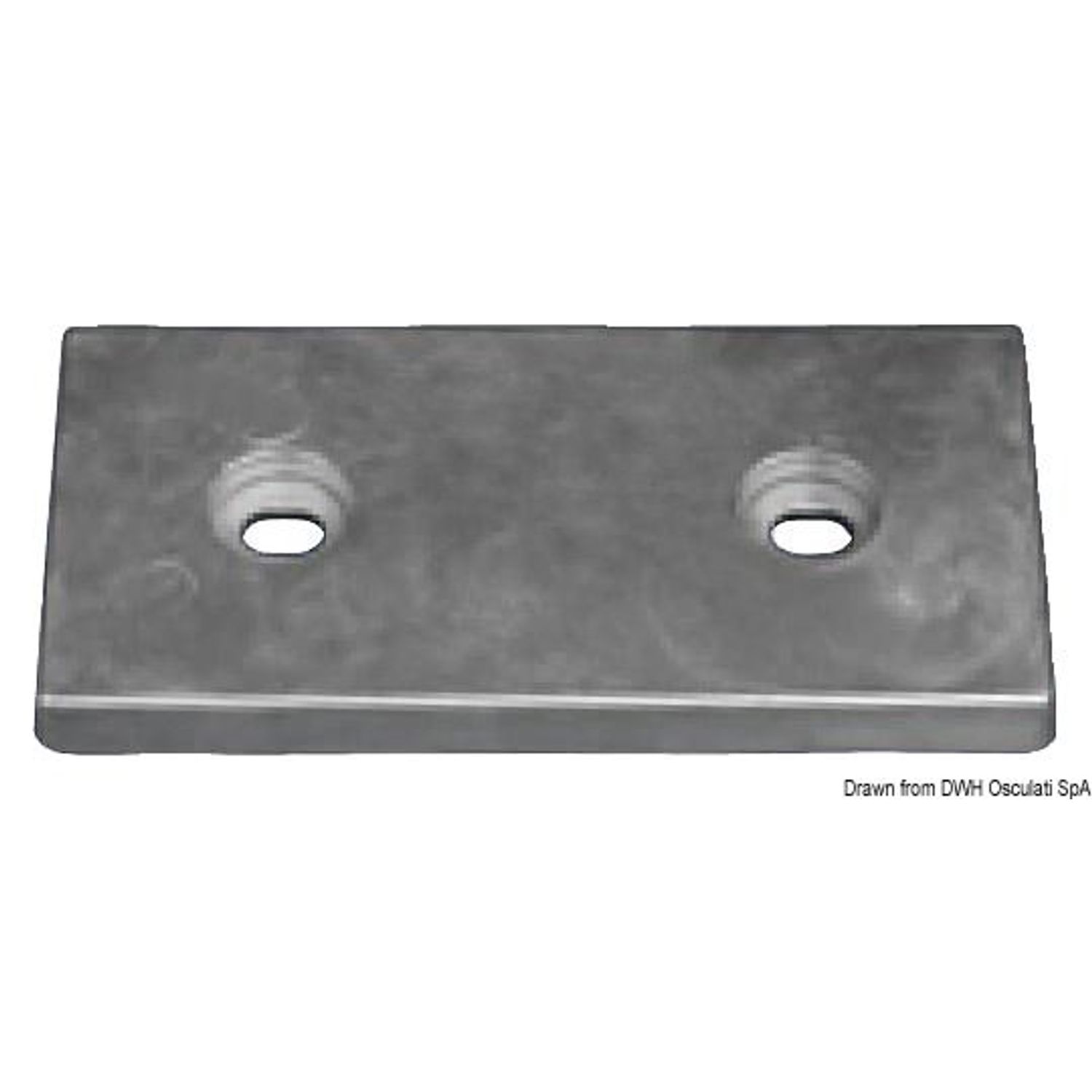 Boltmonteret zinkanode 8000 g