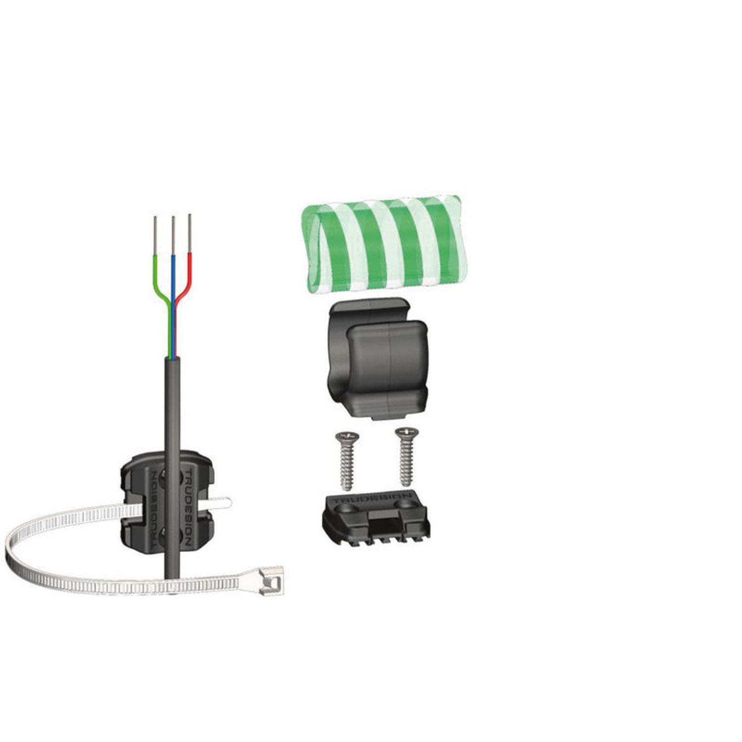 TRUDESIGN sadelbas svart
