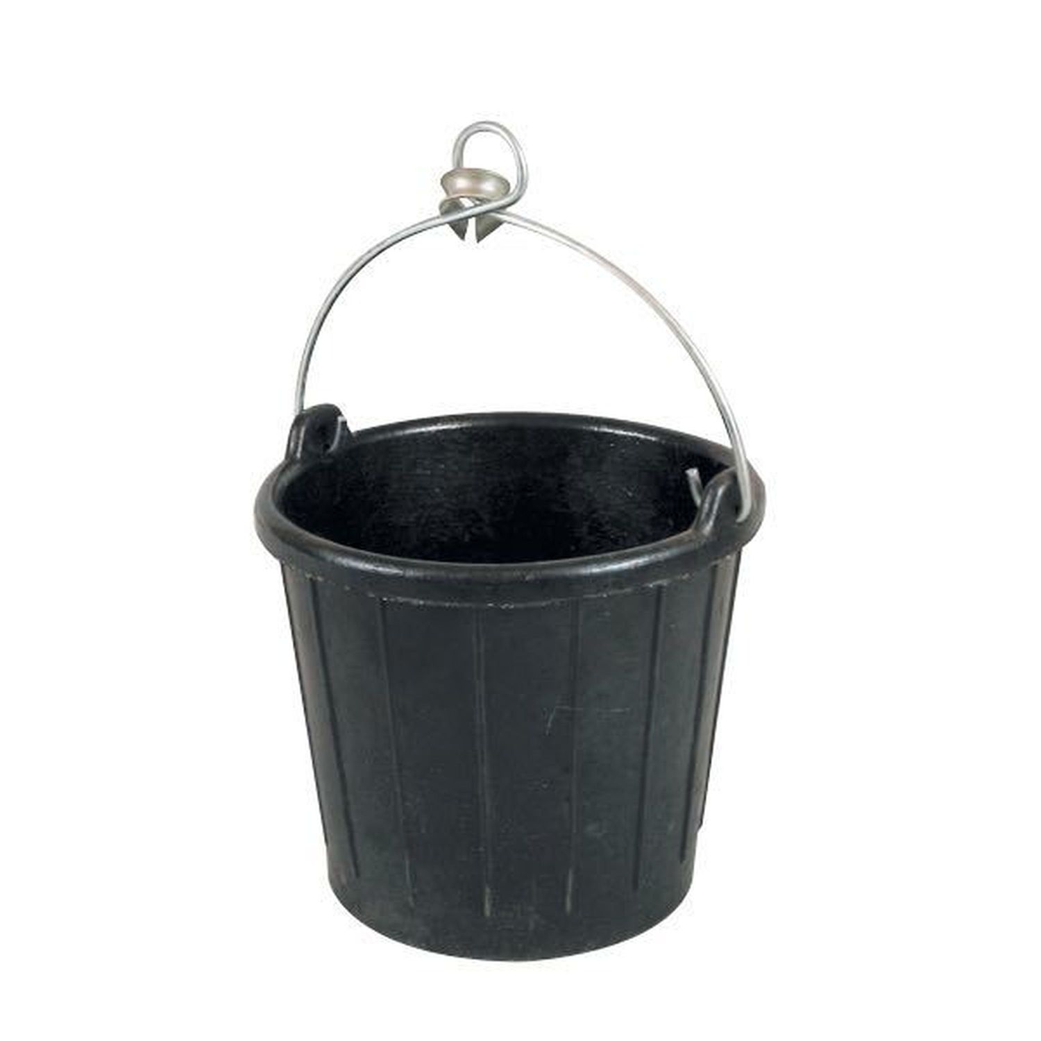 Gummipøs Kraftig med Galvaniseret Håndtag 7,5L