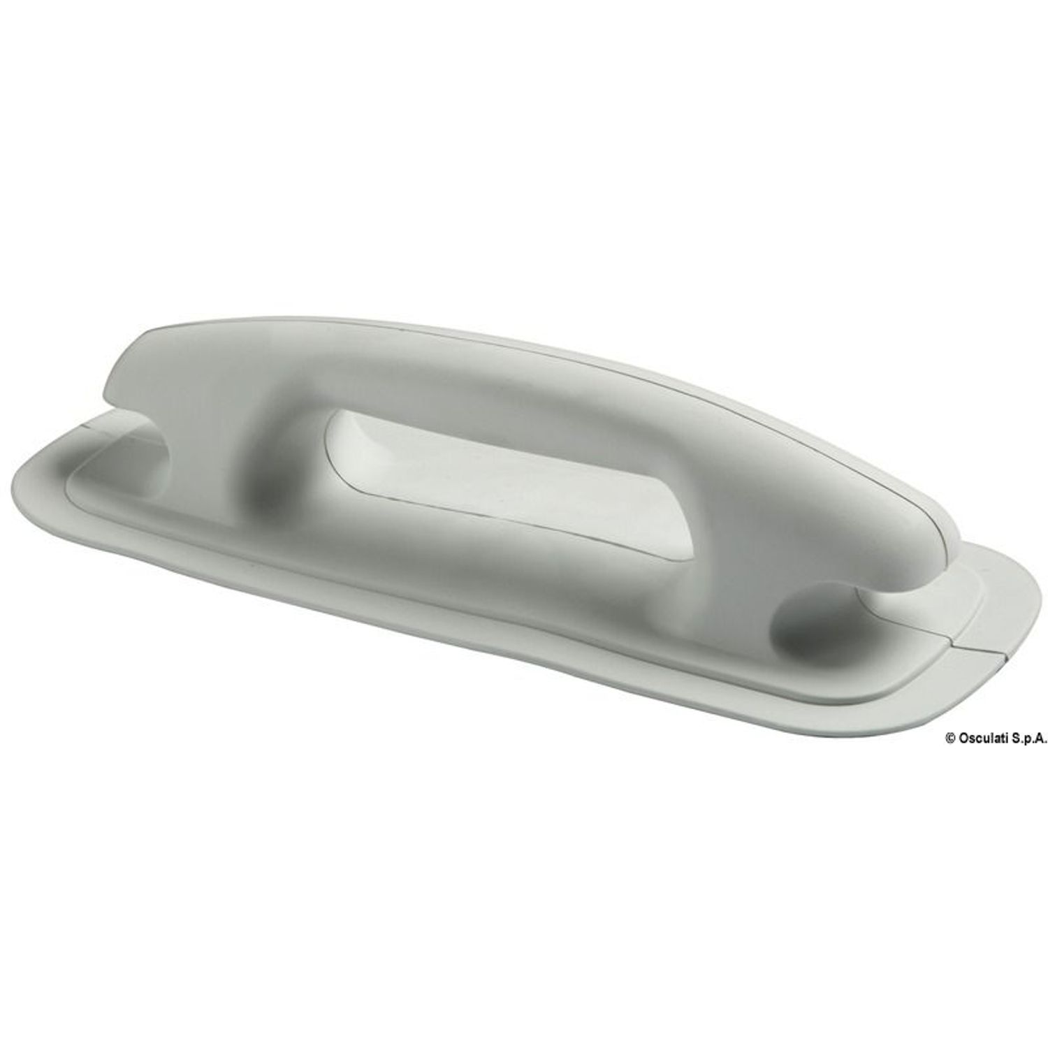 Håndtak/kryssholt 284x116 mm grå RAL 7035