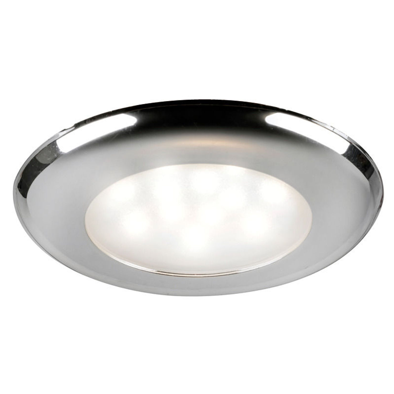 SOLE innfelt LED-taklampe forkrommet