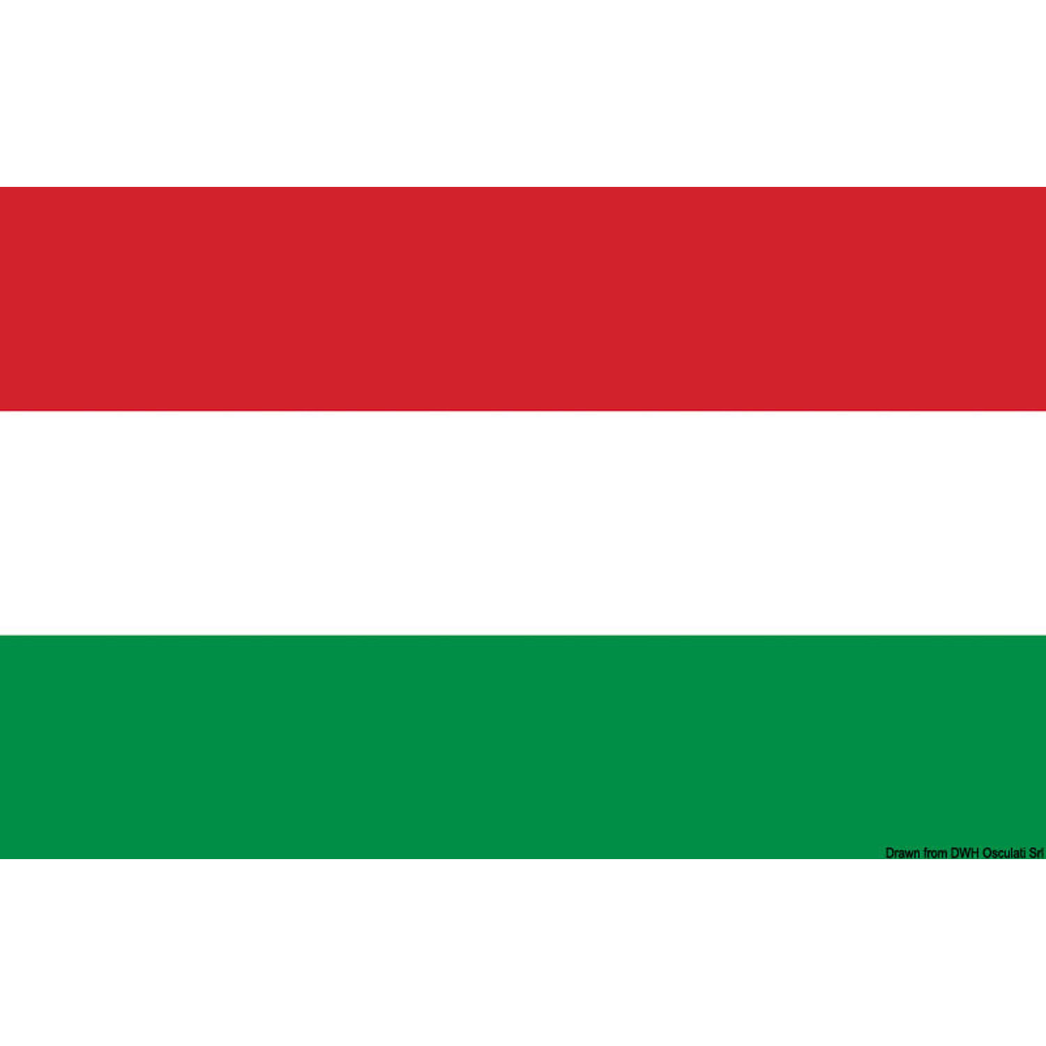 Ungerns flagga 20 x 30 cm