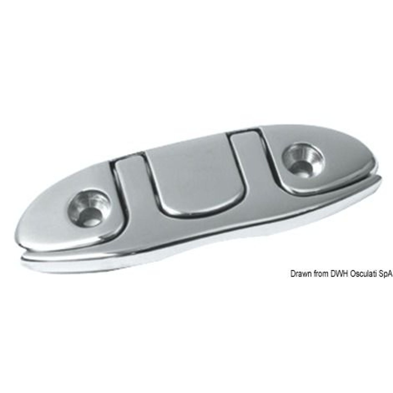 Pop-up-knap AISI316 115 x 45 mm