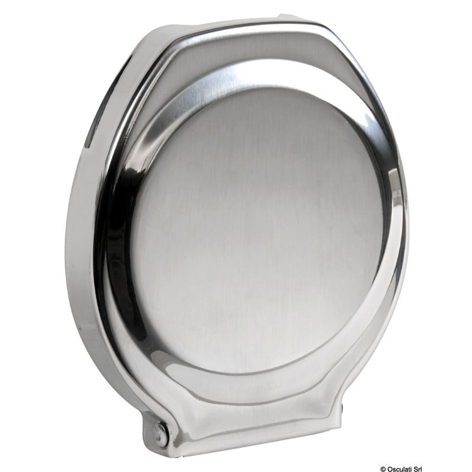 Kiillotettu kokoontaitettava lasiteline, SS, 107x91x14 mm