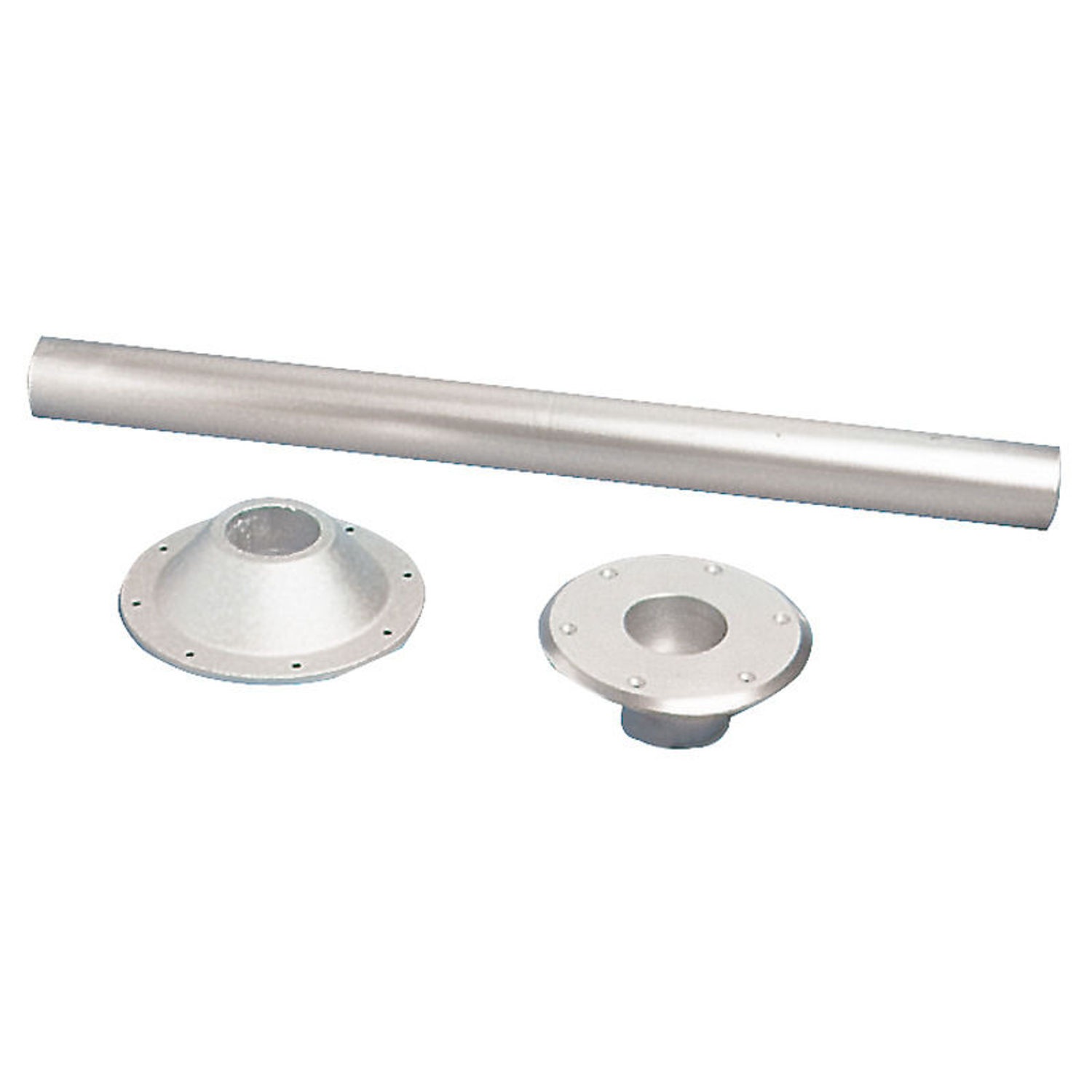 Bordstativ i anodisert aluminium Heavy Duty 70 cm
