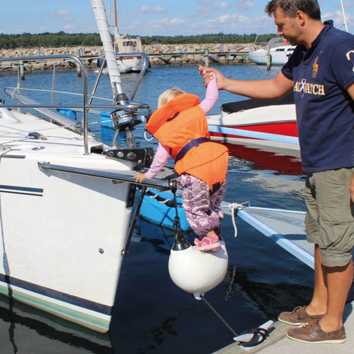 Dan-Fender Fenderstep hvid