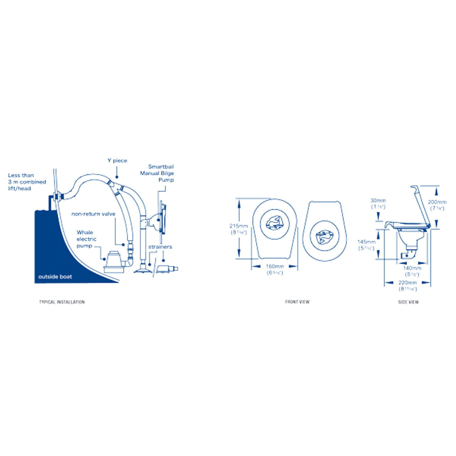 Whale Smartbail Lensepumpe BP5012