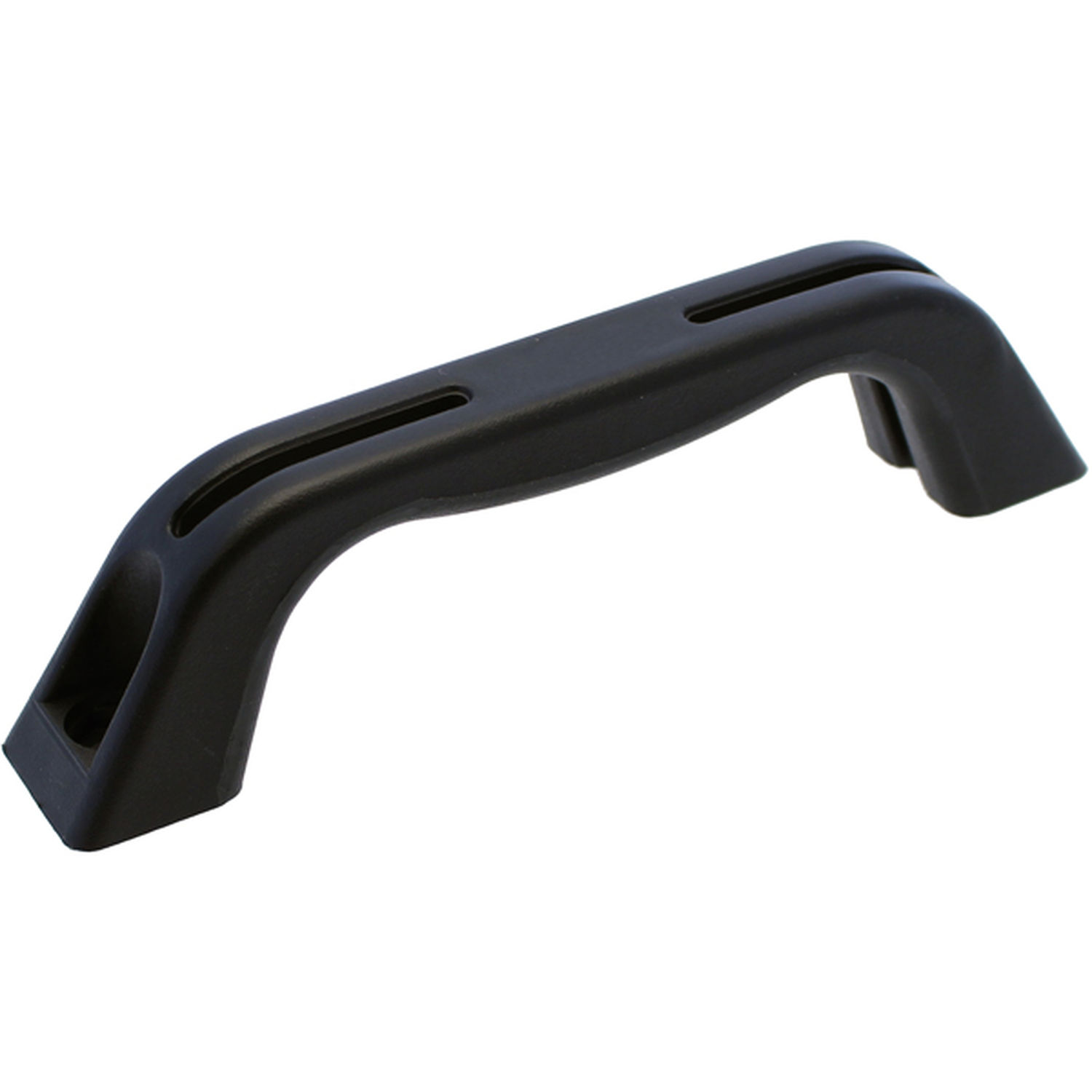 håndtag sort nylon hul afstand 140mm l-170 x 45mm