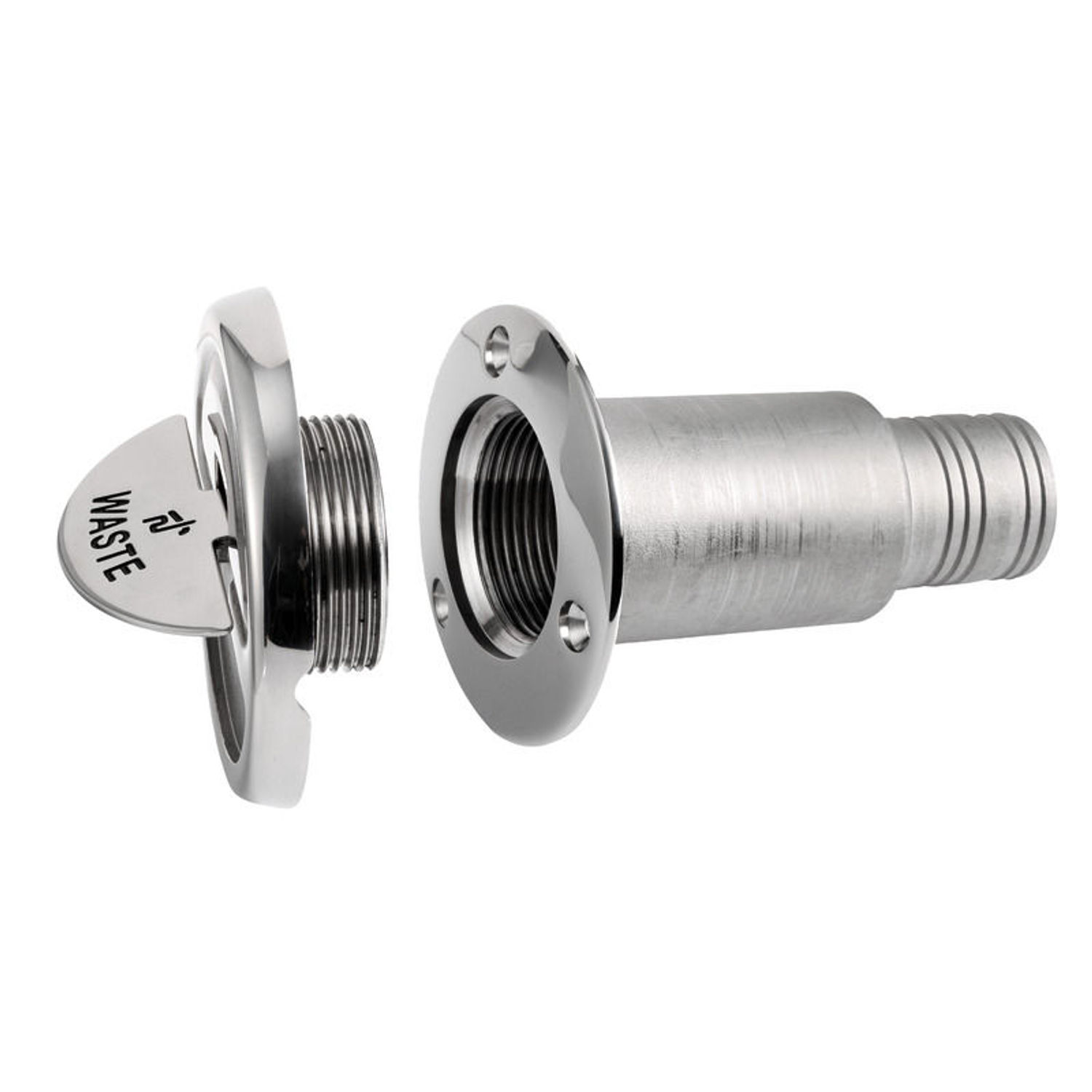 Quick Lock dekksfylling for spillvann ISO 8099 38 mm