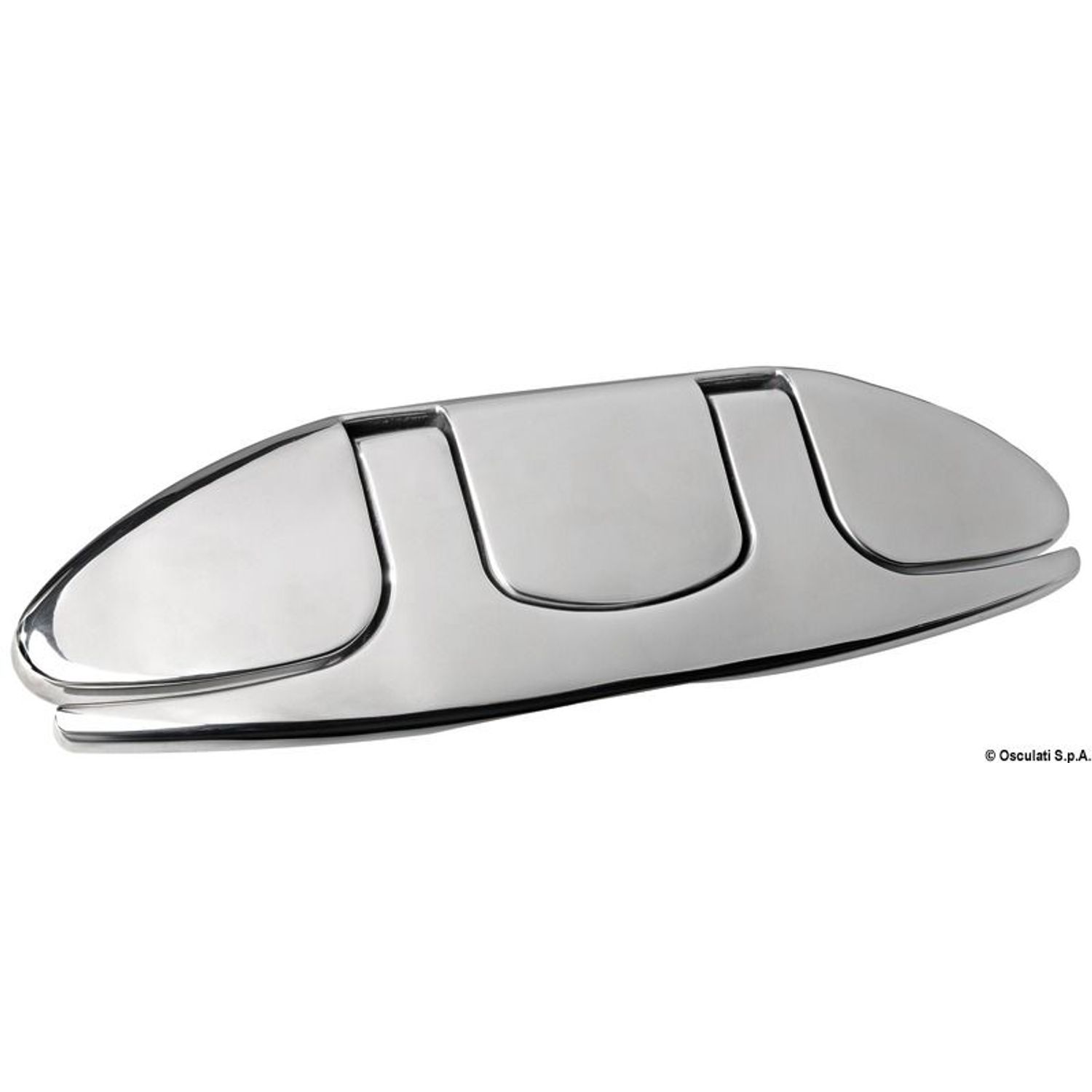 Nedfellbar kryssholt speilpolert AISI316 115 mm
