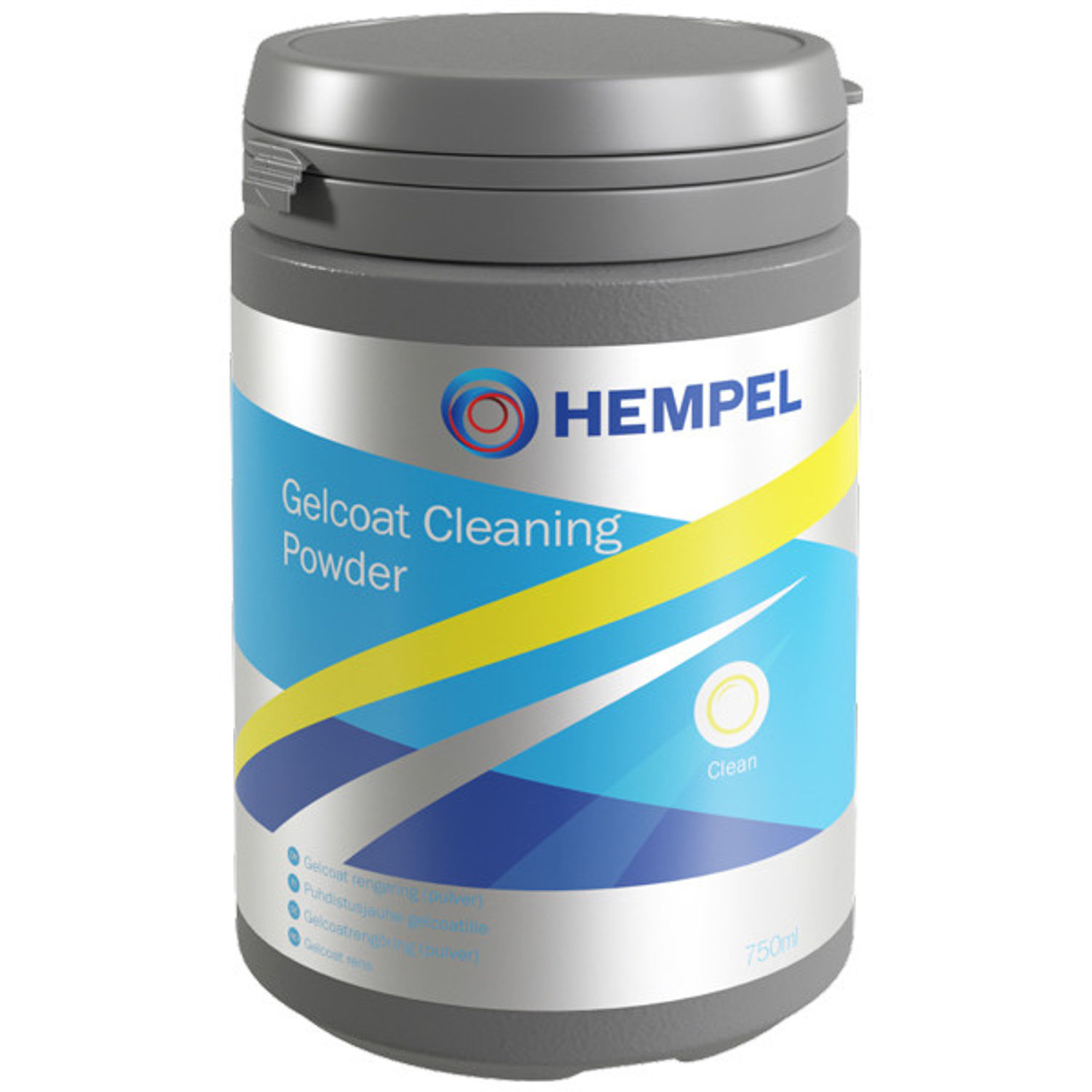 Hempel Gelcoat Cleaning Powder Rengjøringspulver for gelcoatdekk 0,75 L