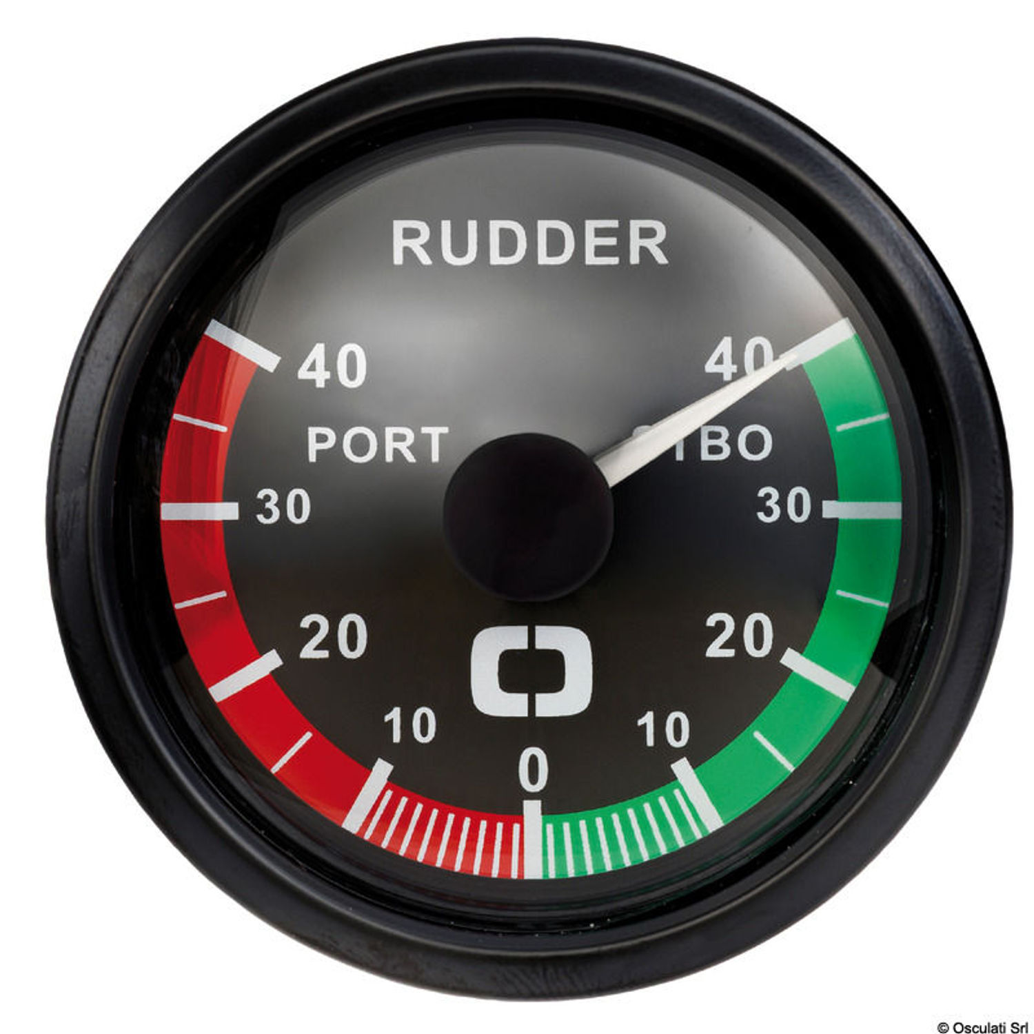 Roderlägesindikator vit/glansig