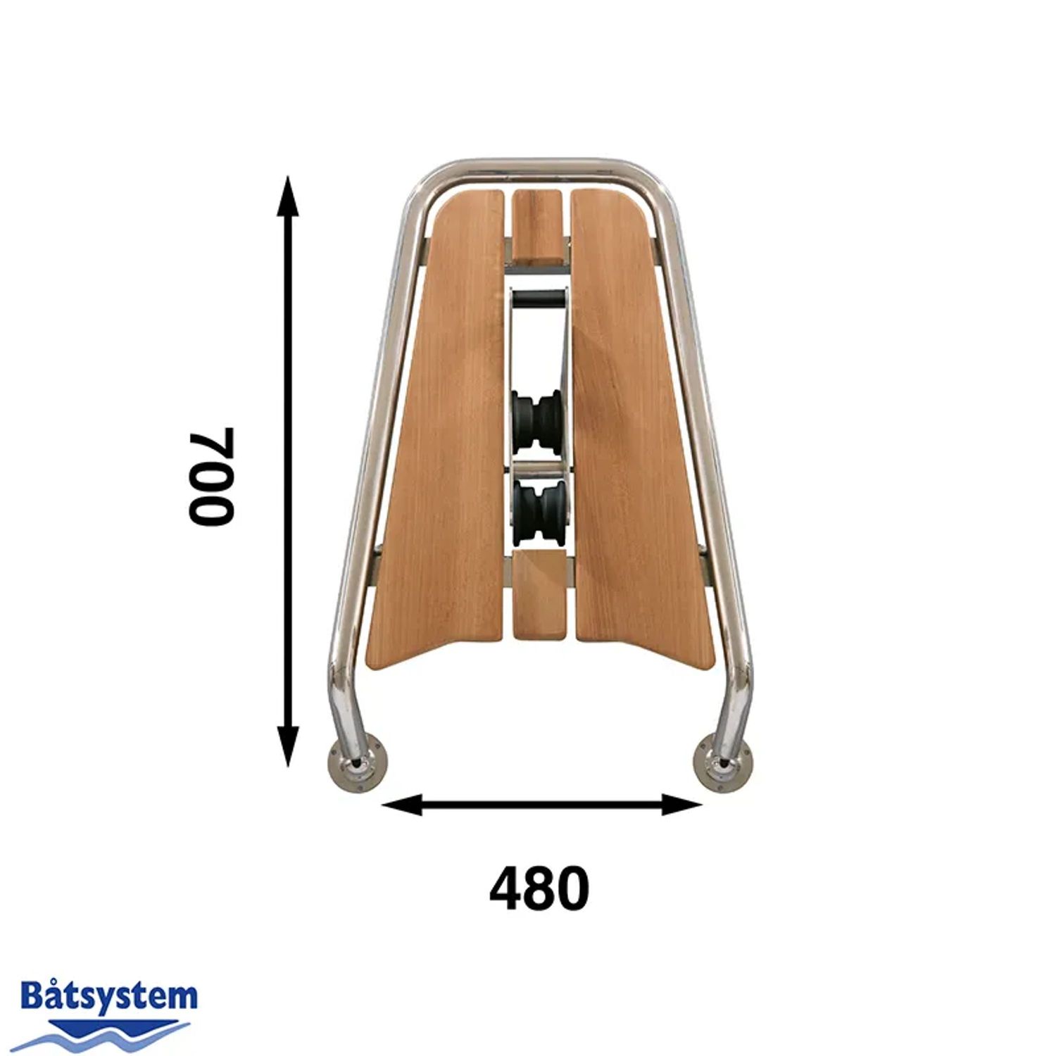 Båtsystem Peke for motorbåt 25-40 fot med ankerholder