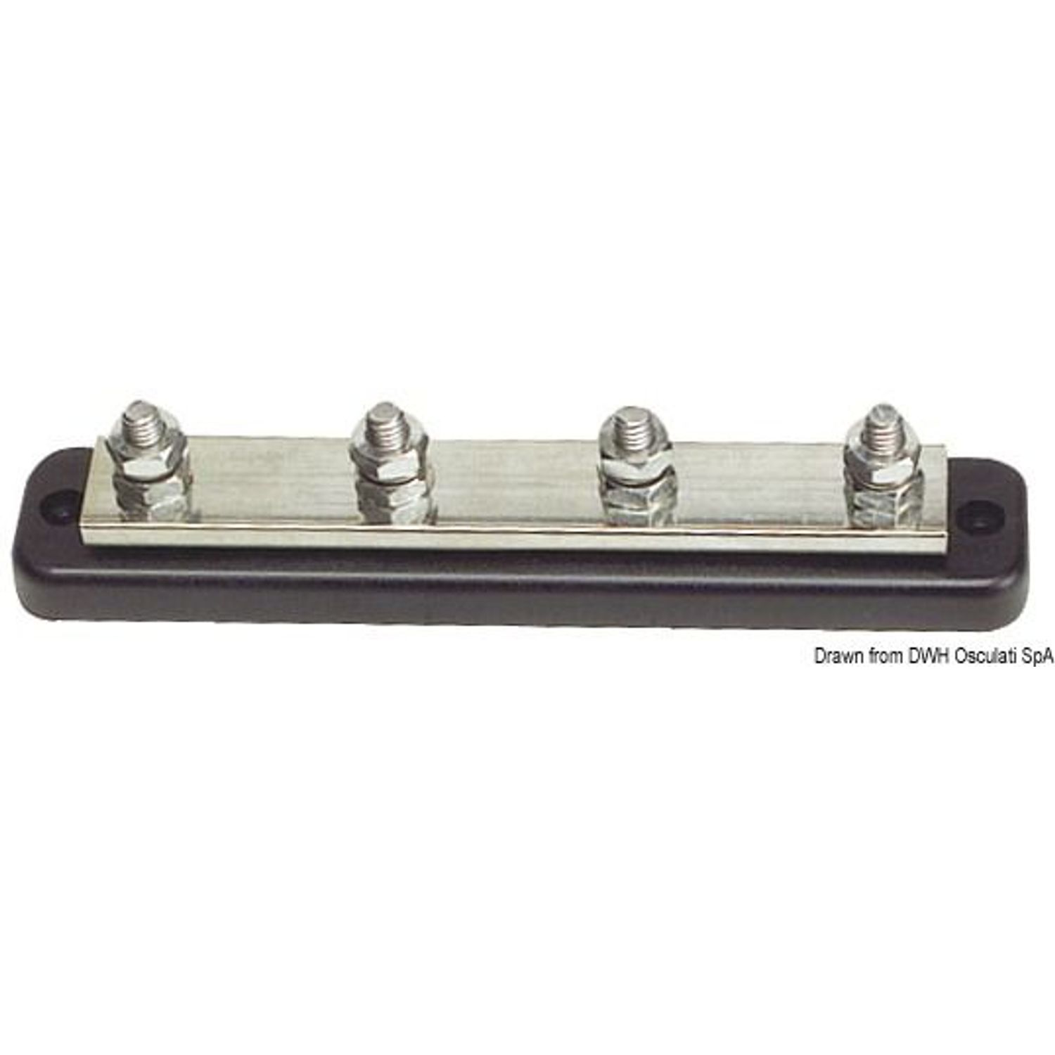 Bus-Bar sähköinen kytkentärima 4 x 8 mm