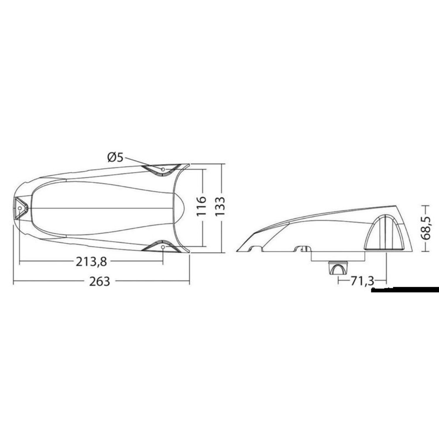 Dæksel til Wind Shell ventilationssystem