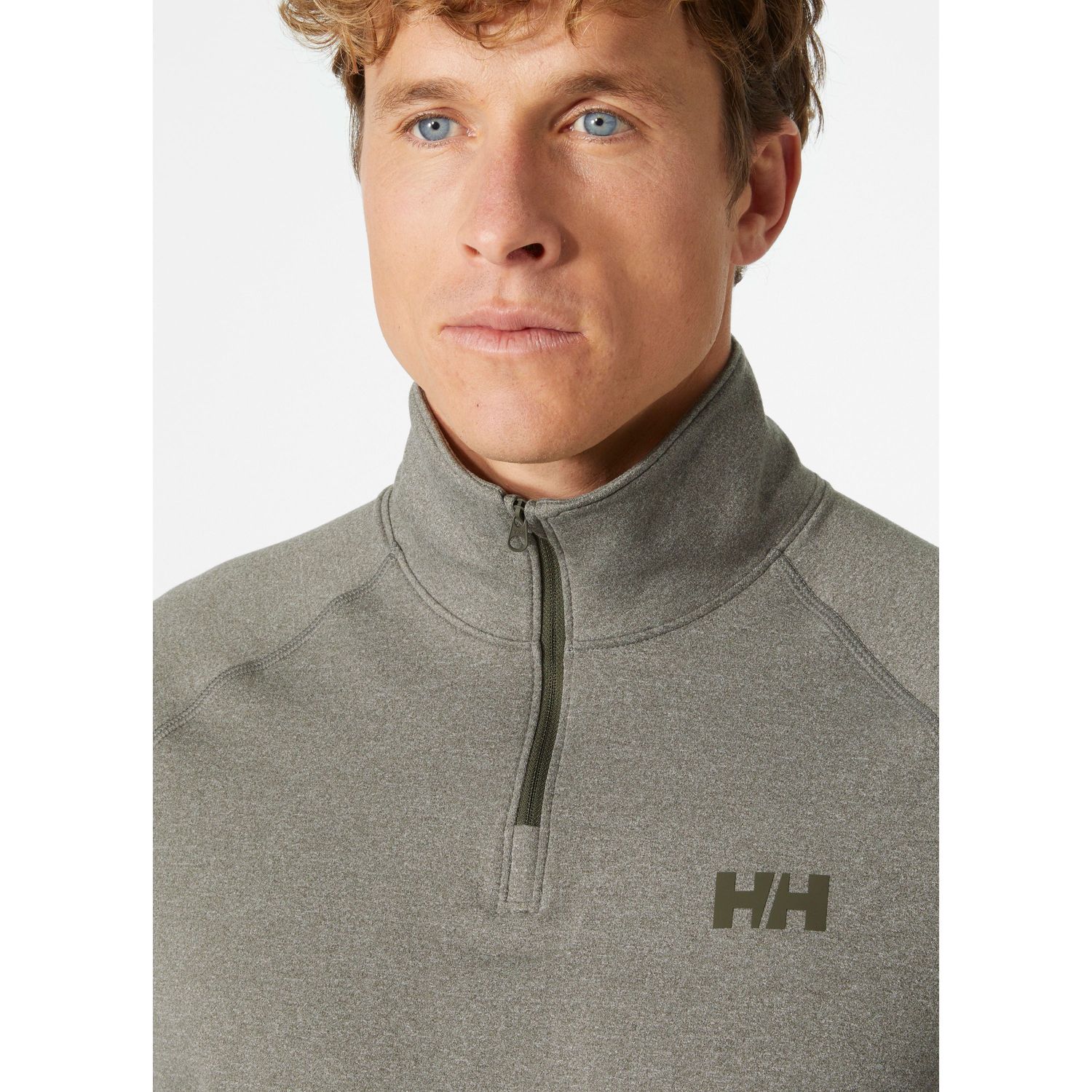 Helly Hansen Verglas Half-Zip Mellemlag Herre Grøn