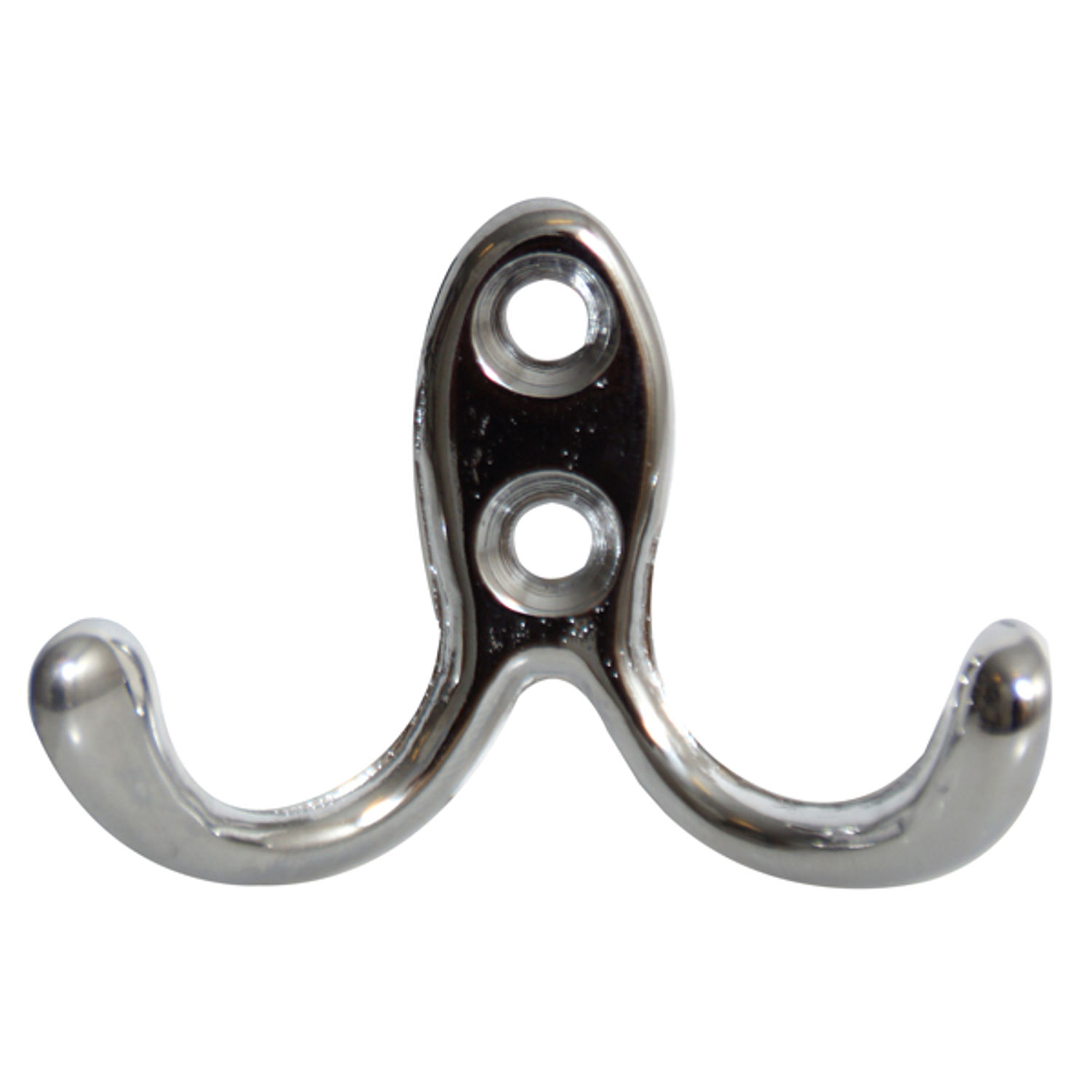 Klädkrok 40 x 60 mm förkromad