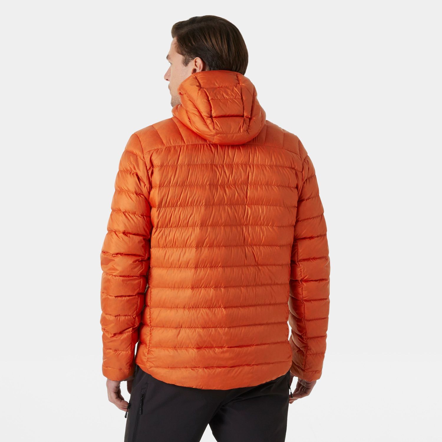 Dunjakke Verglas Hooded Down 2.0 Orange Herre