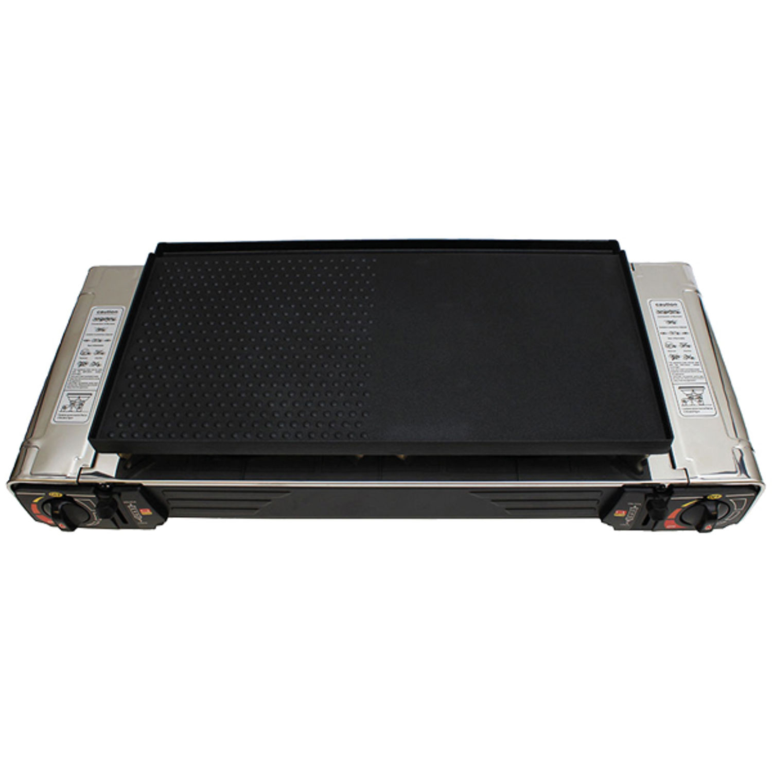 1852 dobbel gassbrenner 2,5 kW - 2 brennere, leveres i plastkoffert 1852 dobbel gassbrenner 2,5 kW - 2 brennere, leveres i plastkoffert