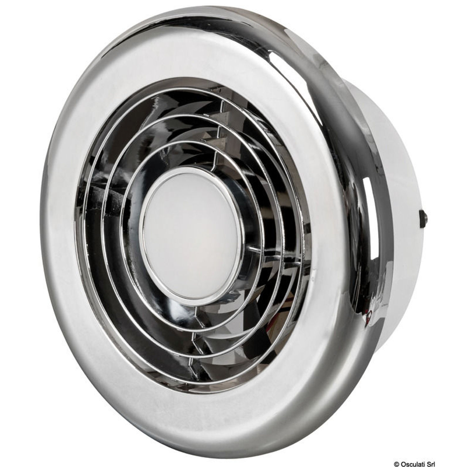 Infälld LED-spotlight med utsugsfläkt 12V