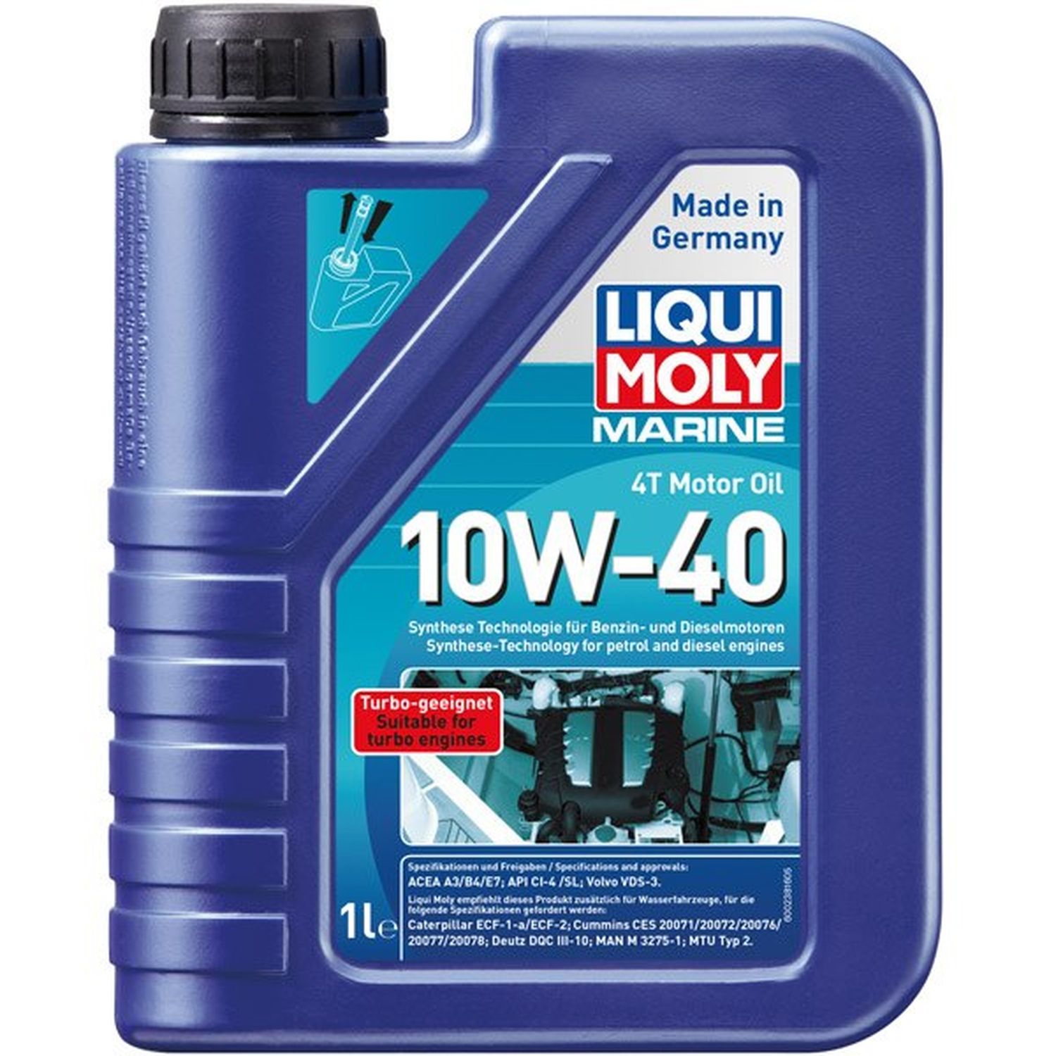 Liqui Moly Marin 4T Motorolja 10W-40