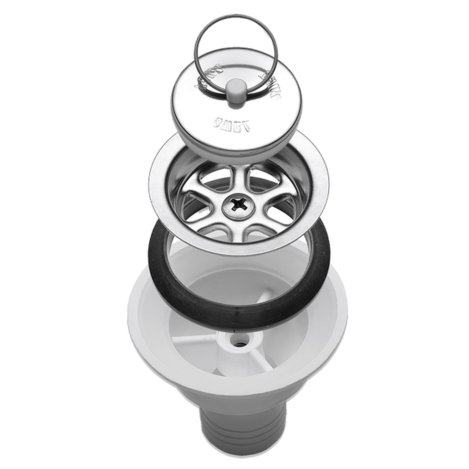 Dometic Siphon pohjaventtiili, suoraliitos Ø 20 mm