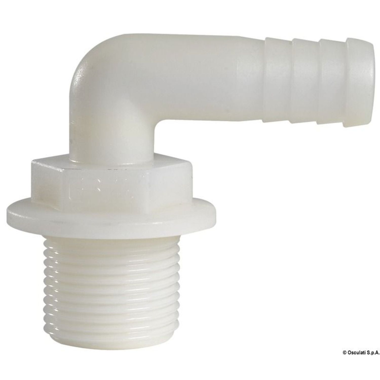 Slangeadapter 1"1/2 x 38 mm 90°