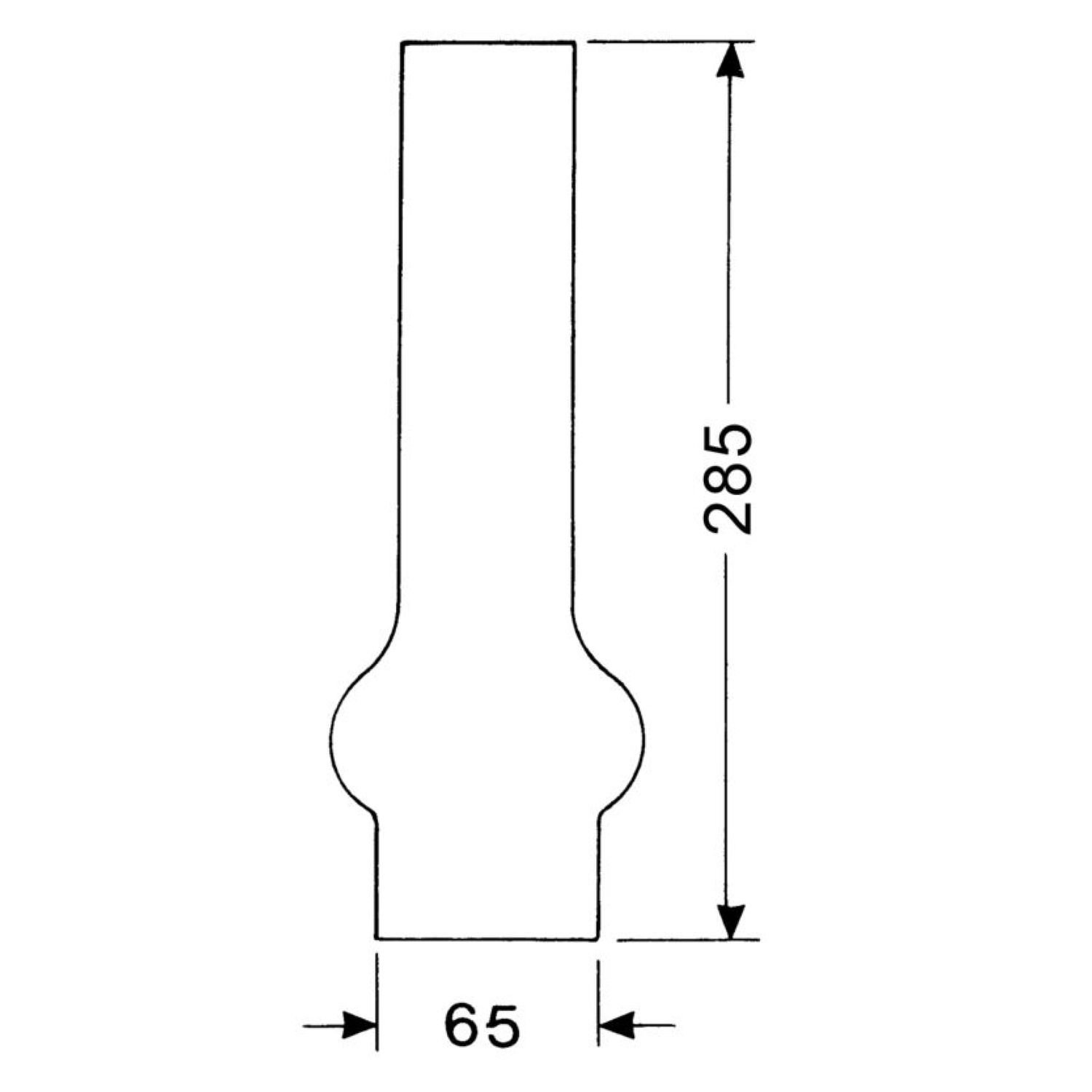 Lampeglass til parafinlampe 66097 og 66098