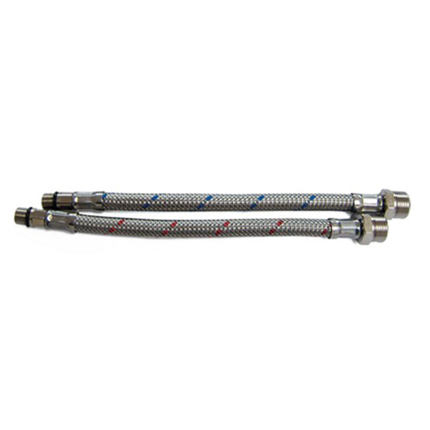 Flexslang blå, m10 hane - 3/8" hane