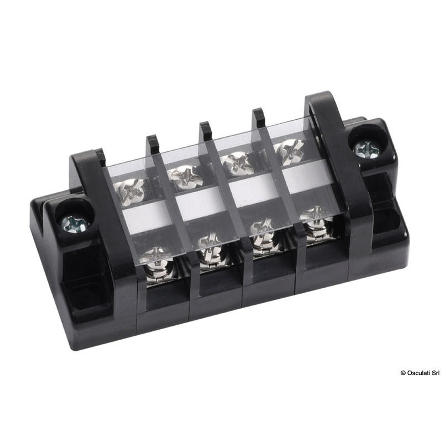 Elektrisk koblingsplint, 4 tilkoblinger, 20 A