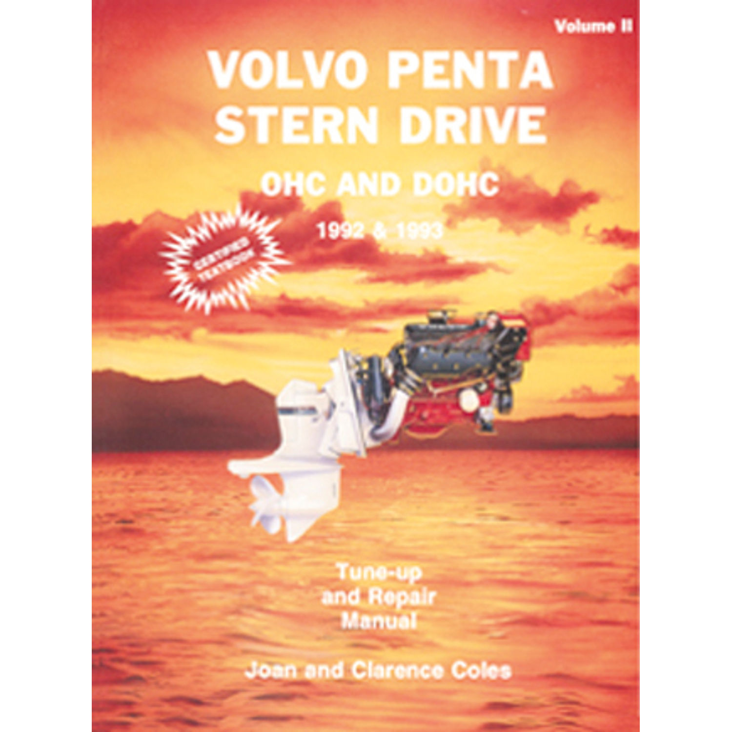 Bok Volvo Penta 92-93 SIE1803602