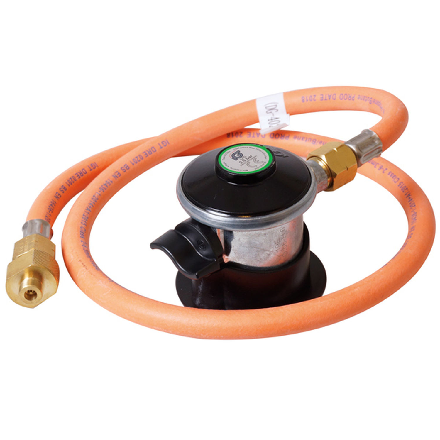 IGT gassregulator Jumbo Click On med 90 cm slangekonvertering