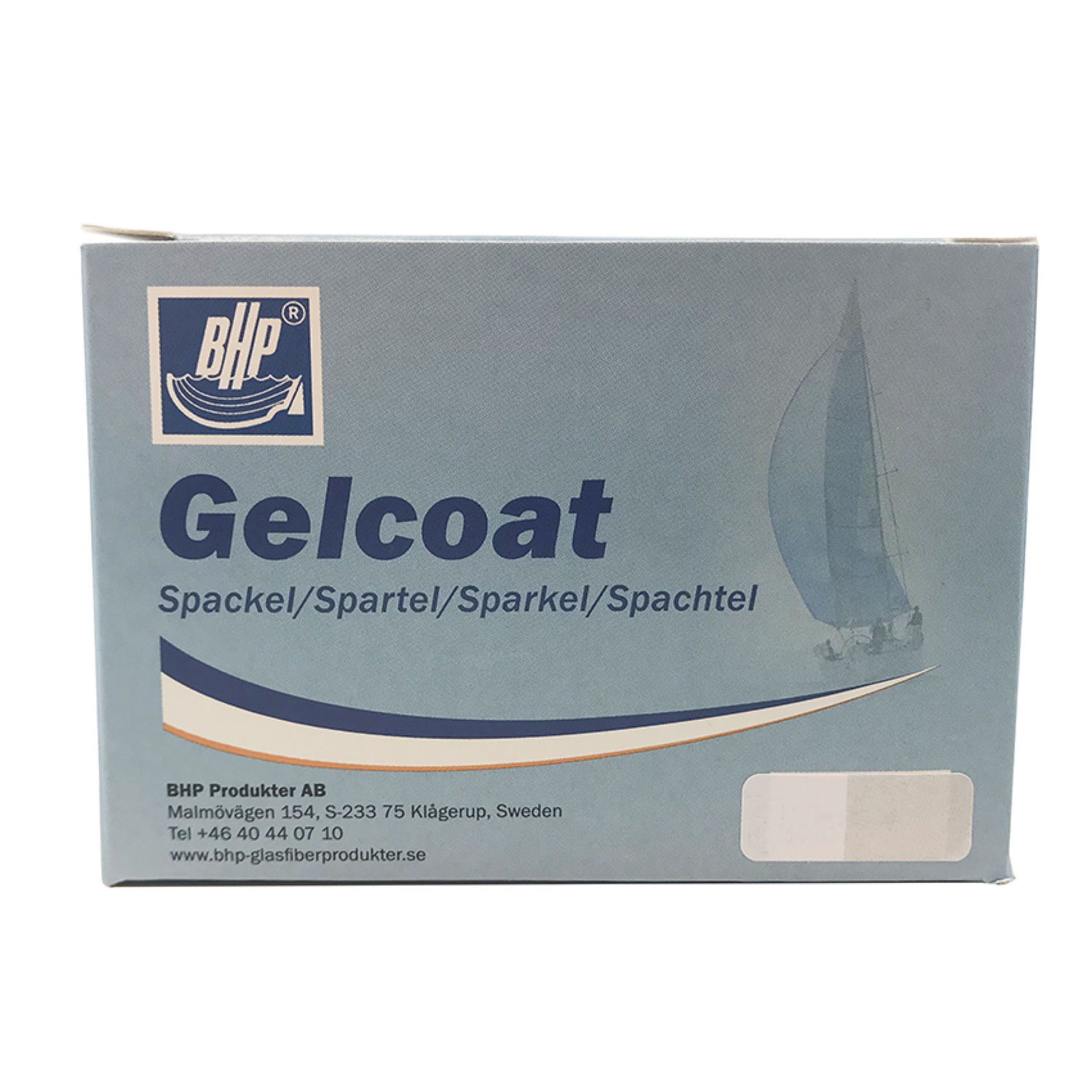 BHP Gelcoat Hvid 776-0166