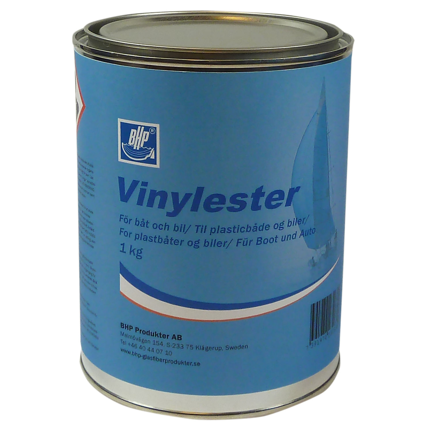 Vinylester 1 kg ekskl. herder