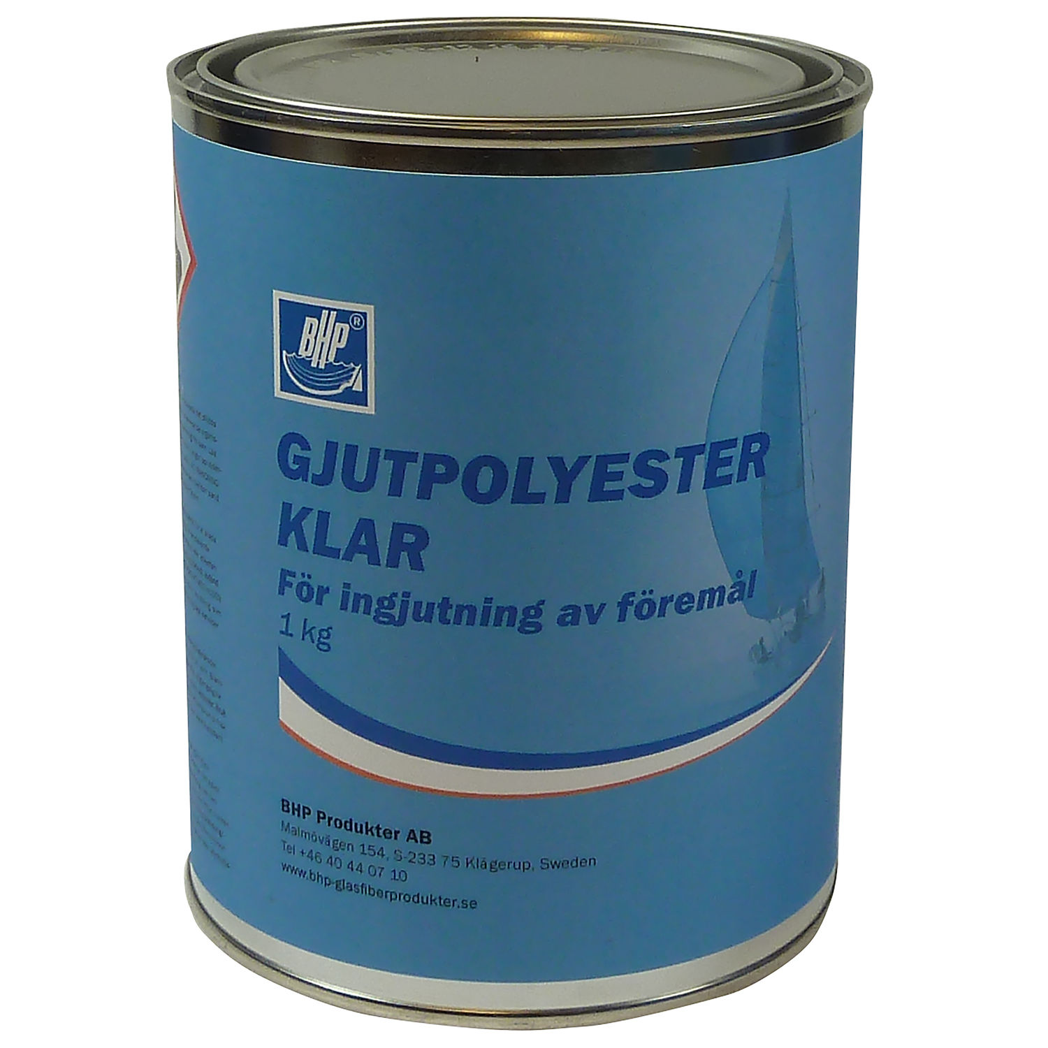 Støpepolyester uten herder 1 kg