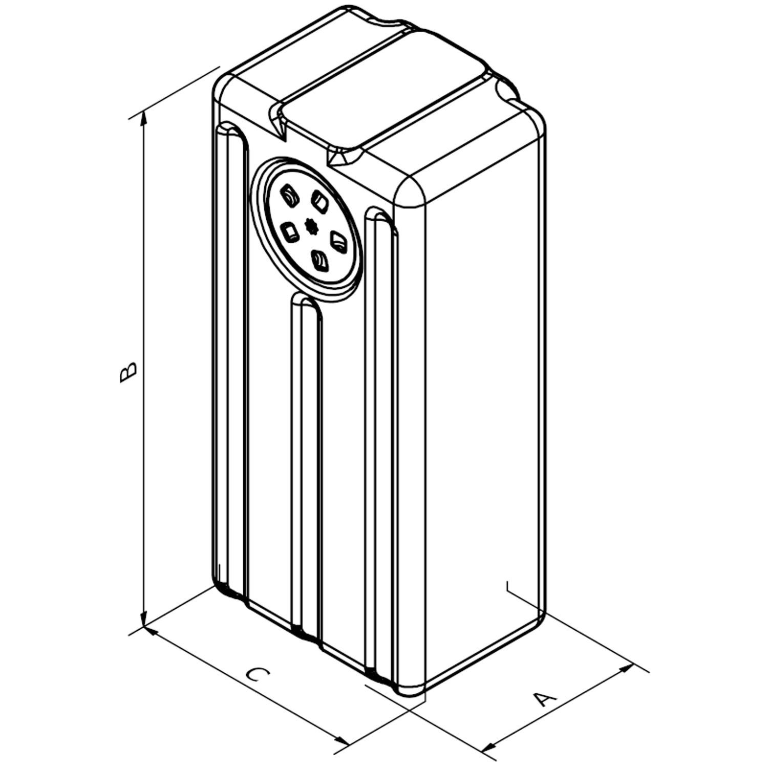 Septiktank Polyethylen 41 Liter