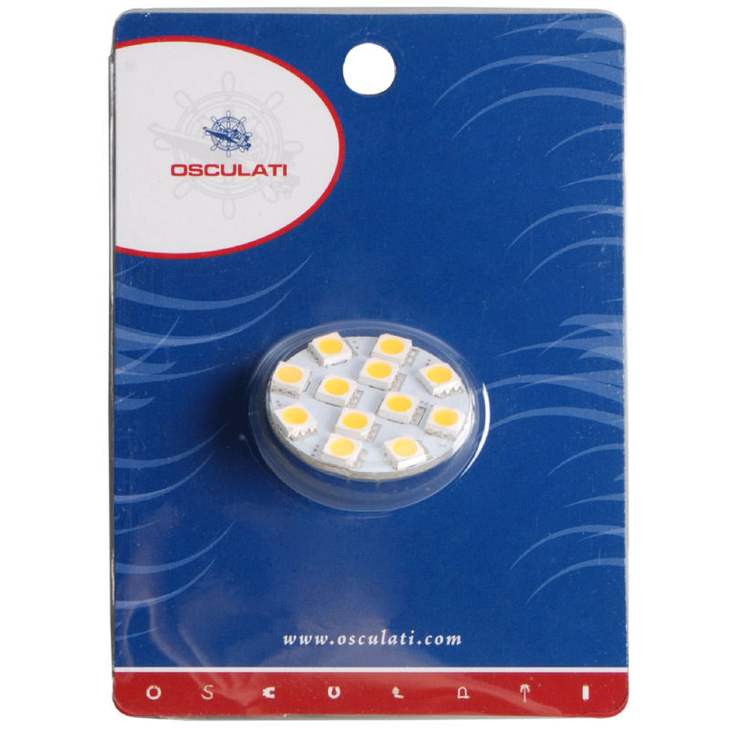 12-LED-polttimo G4 takaliitäntä Ø 30 mm