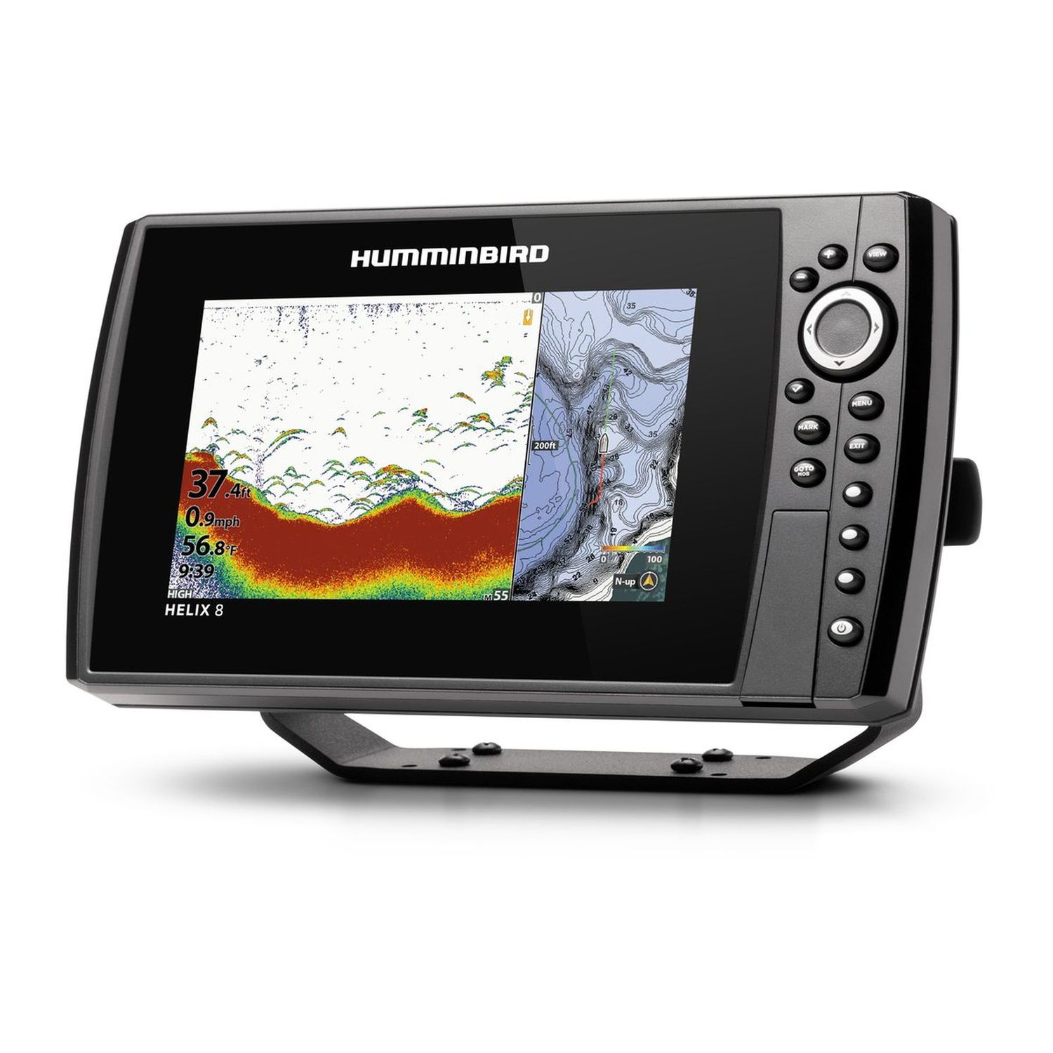 Humminbird Helix 8 CHIRP MDI GPS G3N kaiku/plotteri