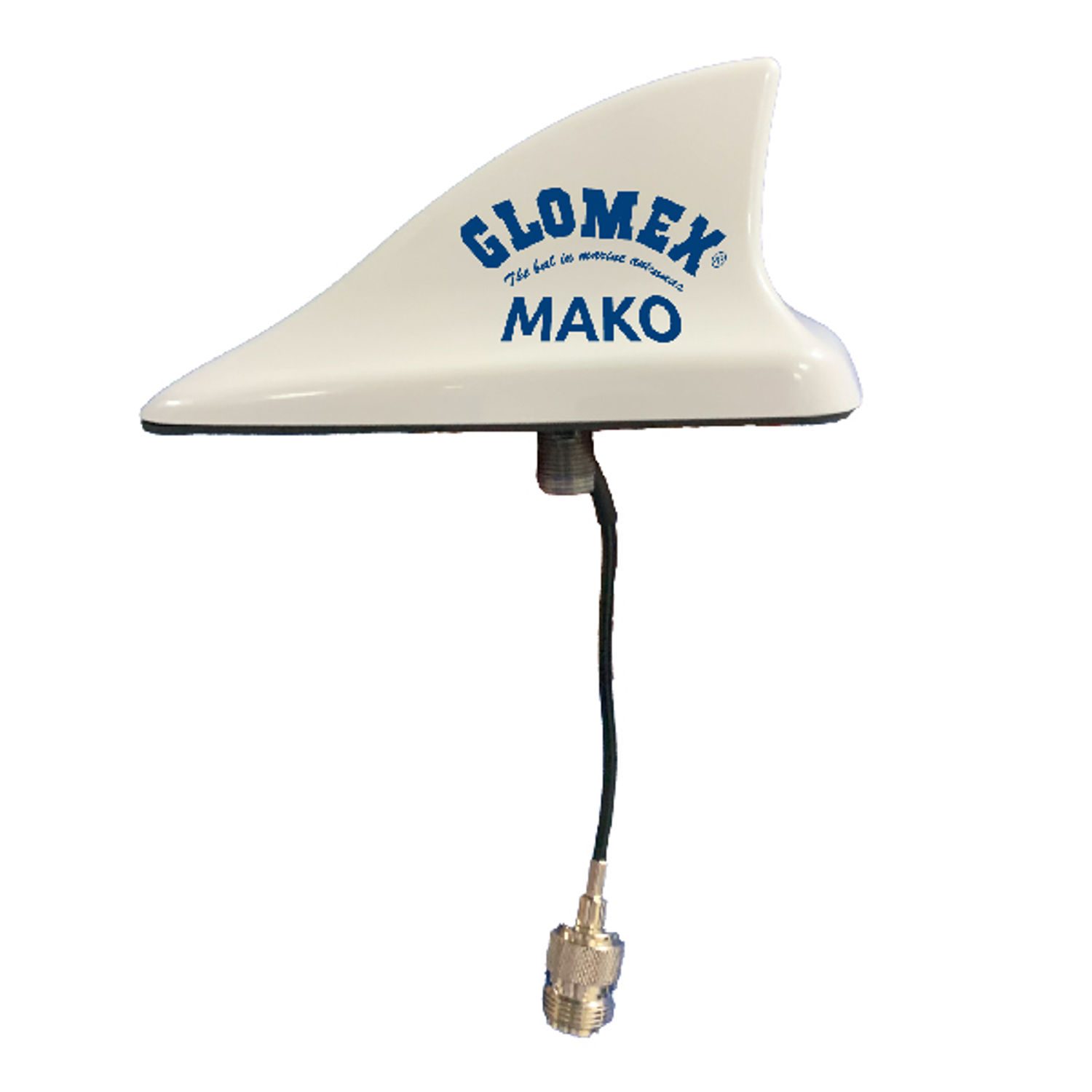 Glomex Mako VHF-antenne med kabel og kontakt