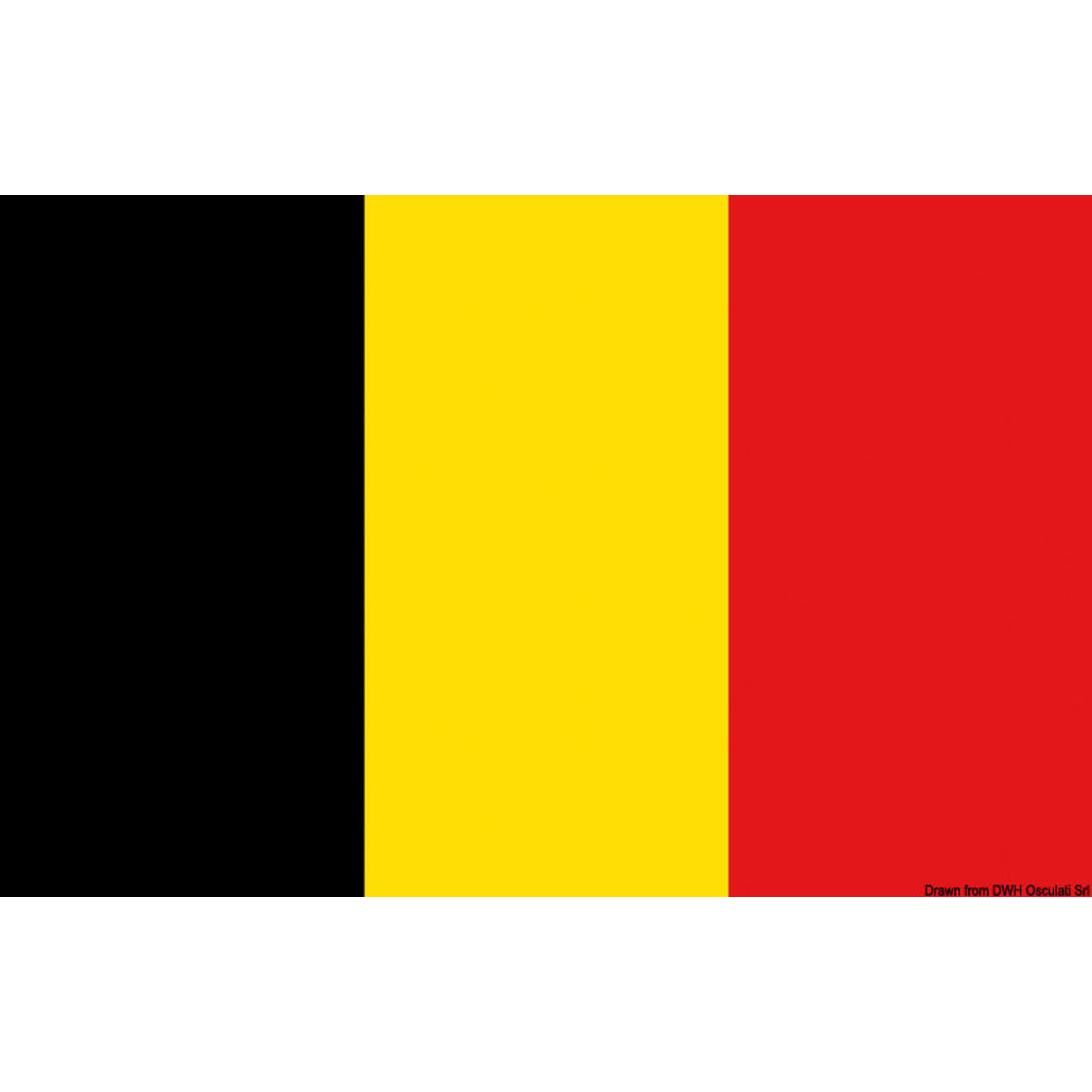 Belgienflag 30 x 45 cm