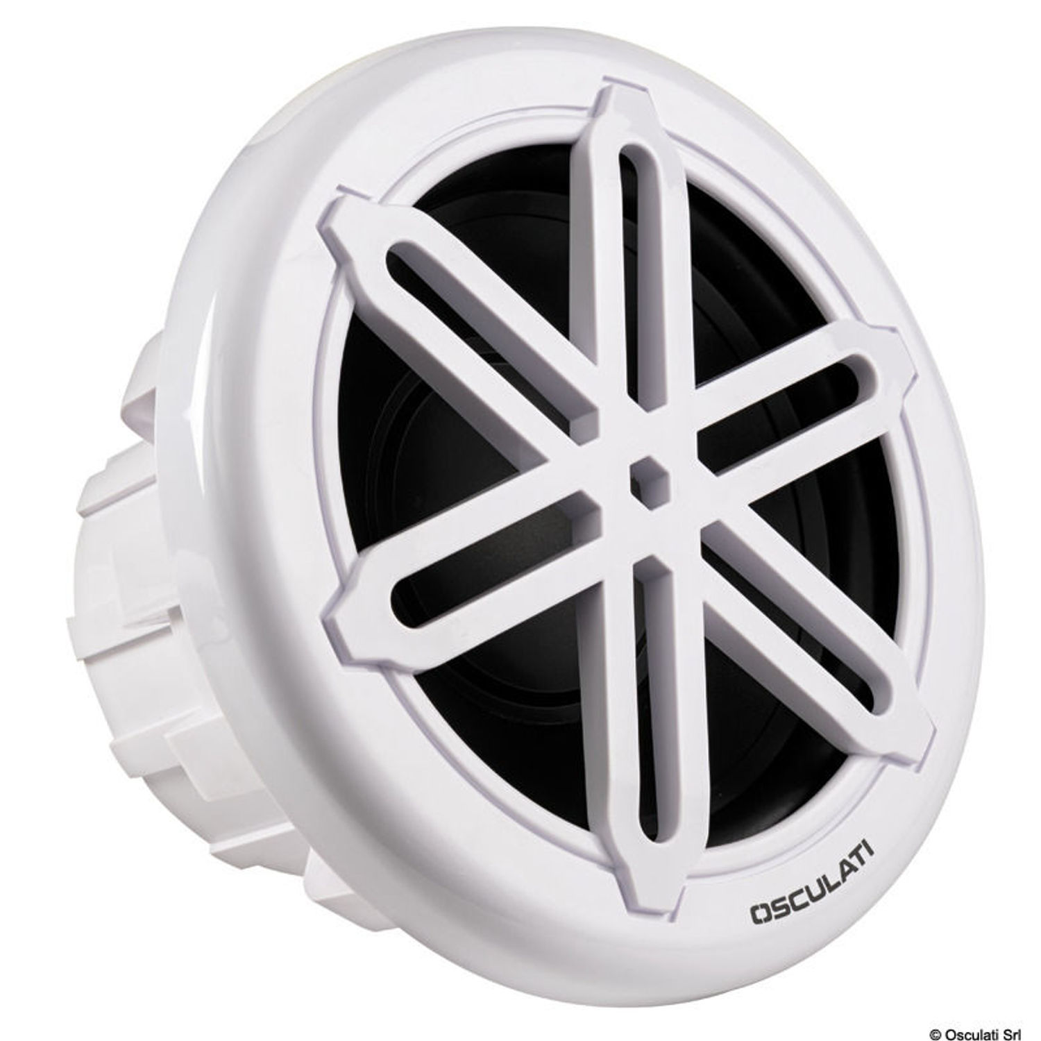 Subwoofer 10" hvit - vanntett - UV-bestandig