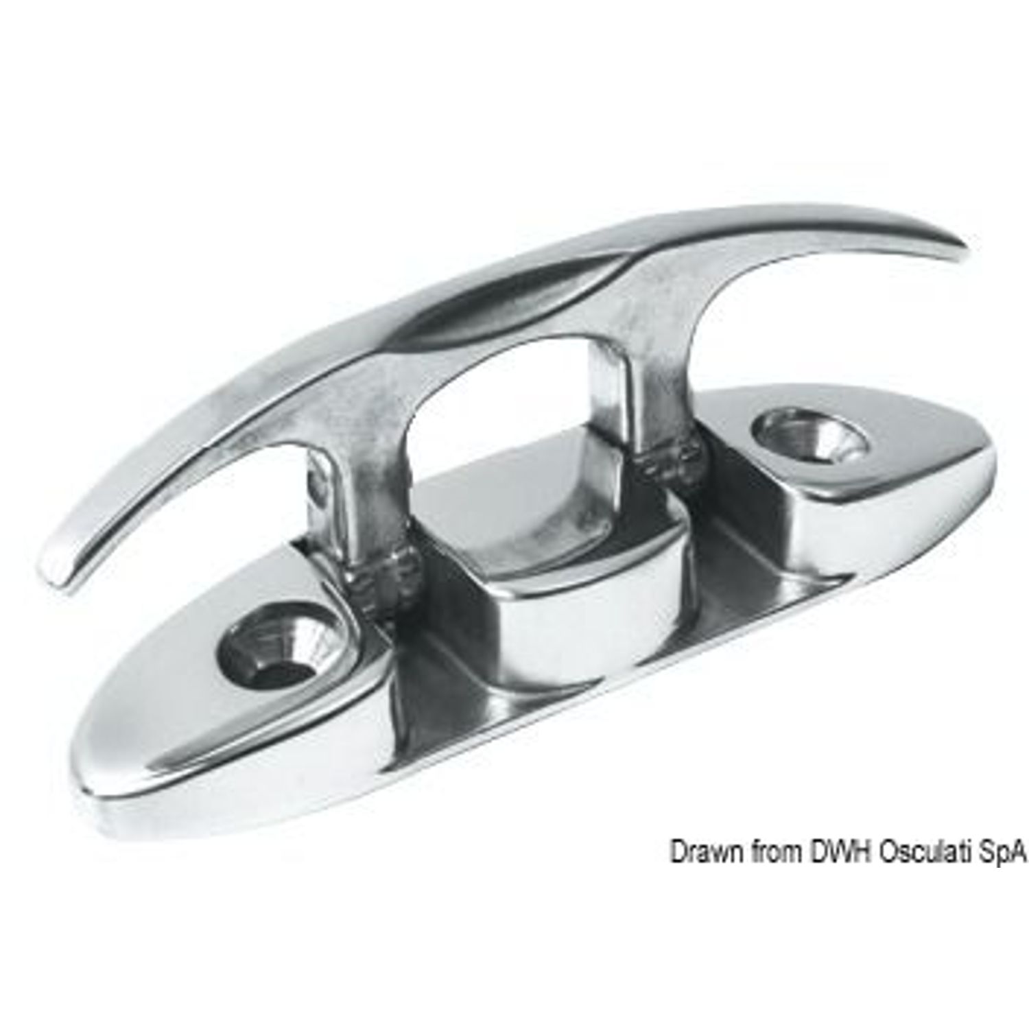 Uppfällbar knap AISI 316 172 x 65 mm
