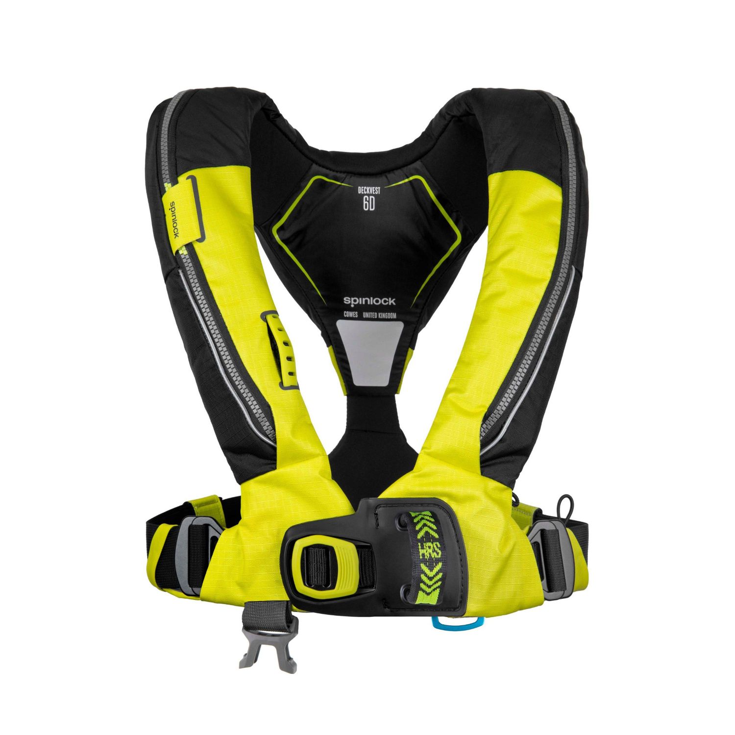 Spinlock Deckvest 6D 170N Oppustelig Redningsvest Gul