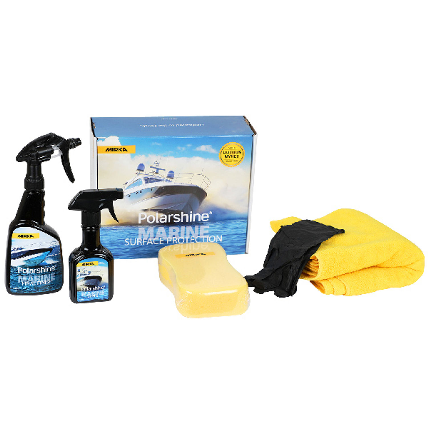 Mirka Polarshine Marine Surface Protection kit