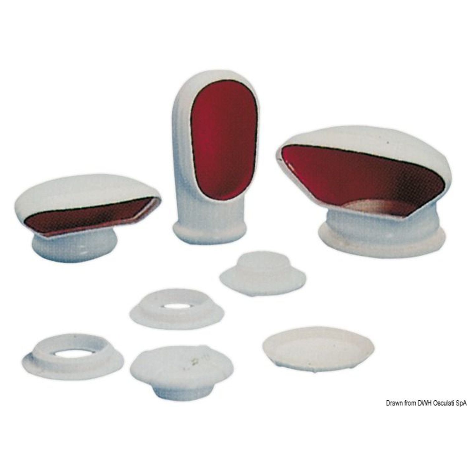 PVC traditionell ventilationskåpa stor